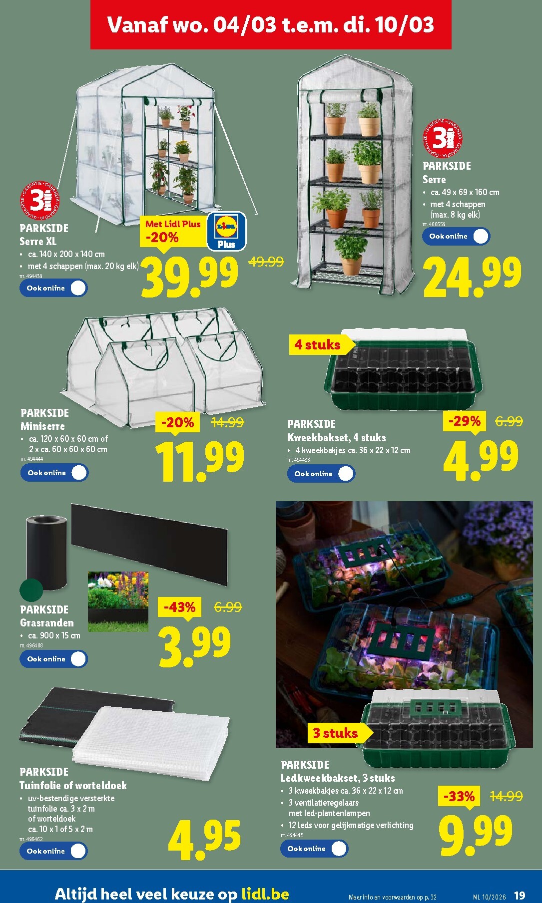 lidl - De Lidl folder geldig vanaf 04/03/2026 t/m 10/03/2026 - page: 19