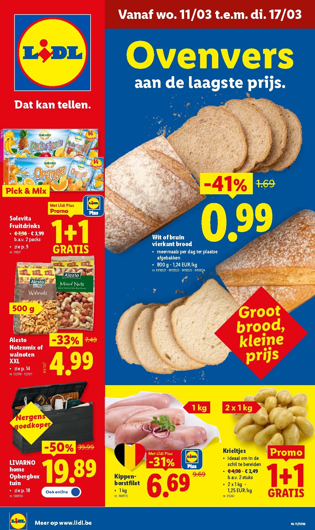 lidl - De Lidl folder geldig vanaf 11/03/2026 t/m 17/03/2026