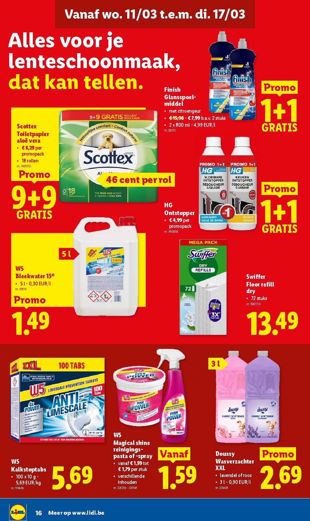 lidl - De Lidl folder geldig vanaf 11/03/2026 t/m 17/03/2026 - page: 16