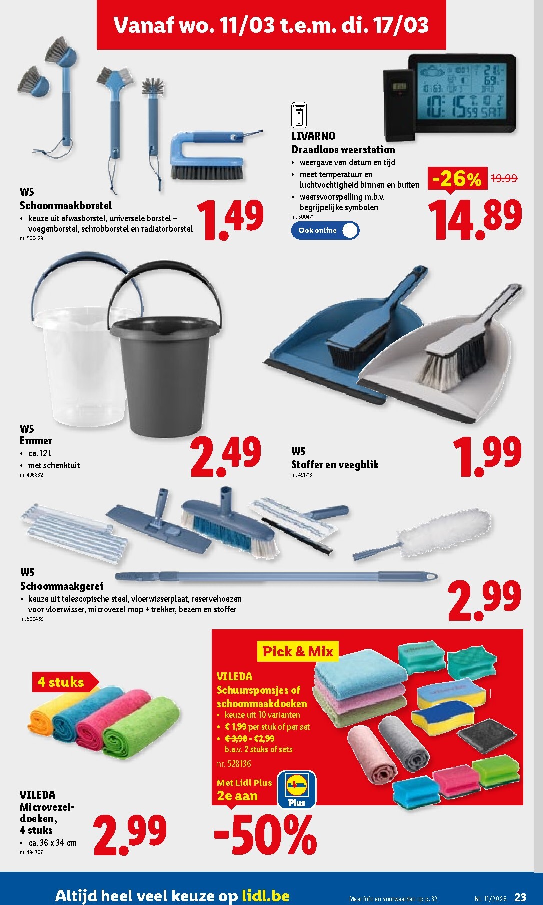 lidl - De Lidl folder geldig vanaf 11/03/2026 t/m 17/03/2026 - page: 23