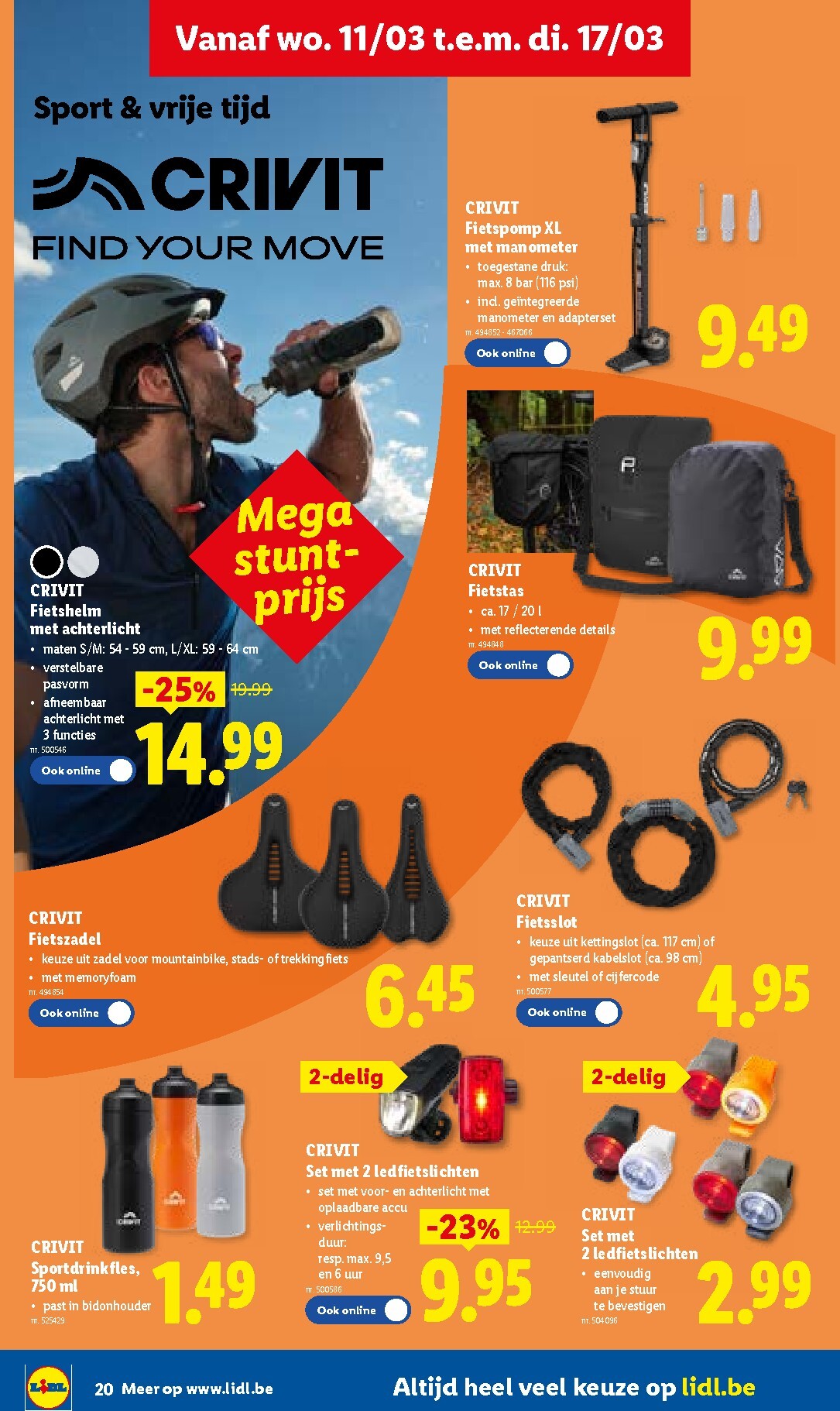 lidl - De Lidl folder geldig vanaf 11/03/2026 t/m 17/03/2026 - page: 20