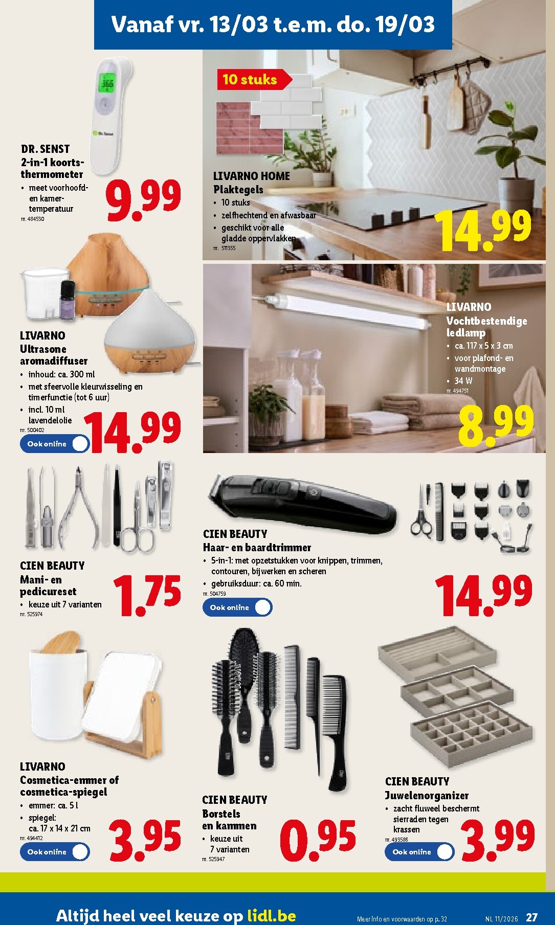 lidl - De Lidl folder geldig vanaf 11/03/2026 t/m 17/03/2026 - page: 27