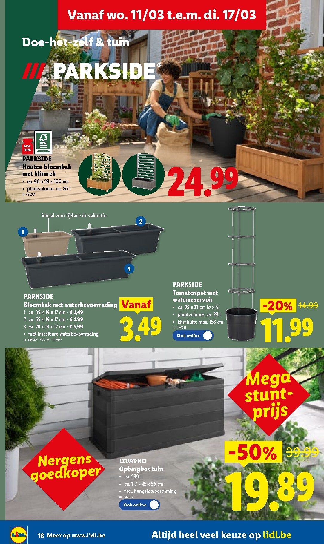 lidl - De Lidl folder geldig vanaf 11/03/2026 t/m 17/03/2026 - page: 18