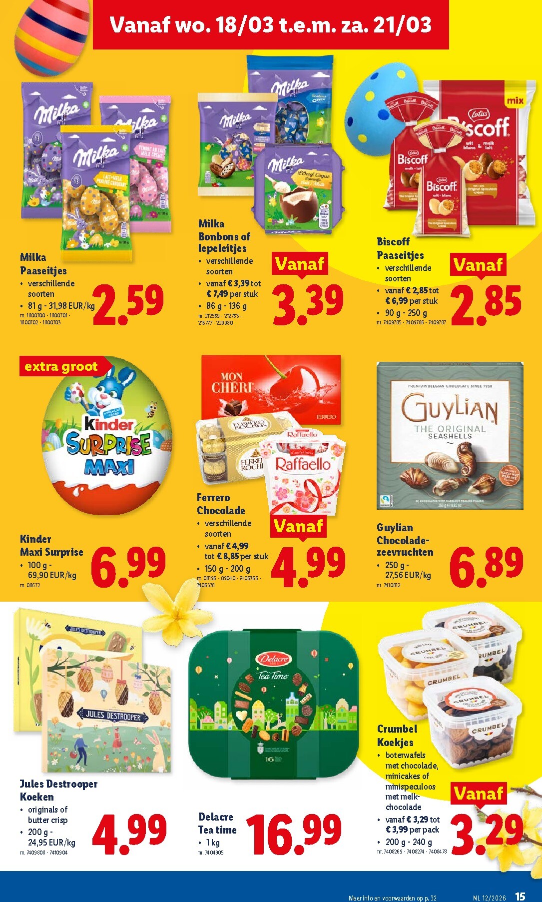 lidl - De Lidl folder geldig vanaf 18/03/2026 t/m 24/03/2026 - page: 15
