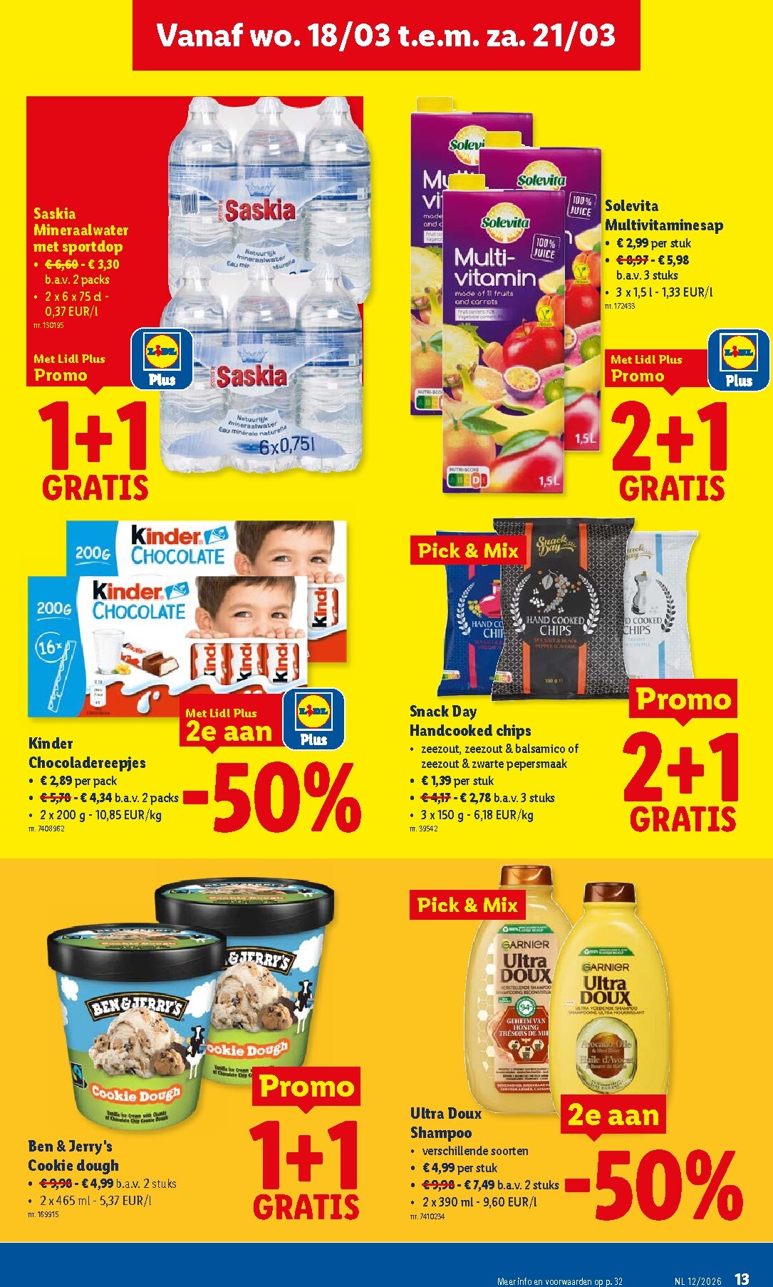 lidl - De Lidl folder geldig vanaf 18/03/2026 t/m 24/03/2026 - page: 13