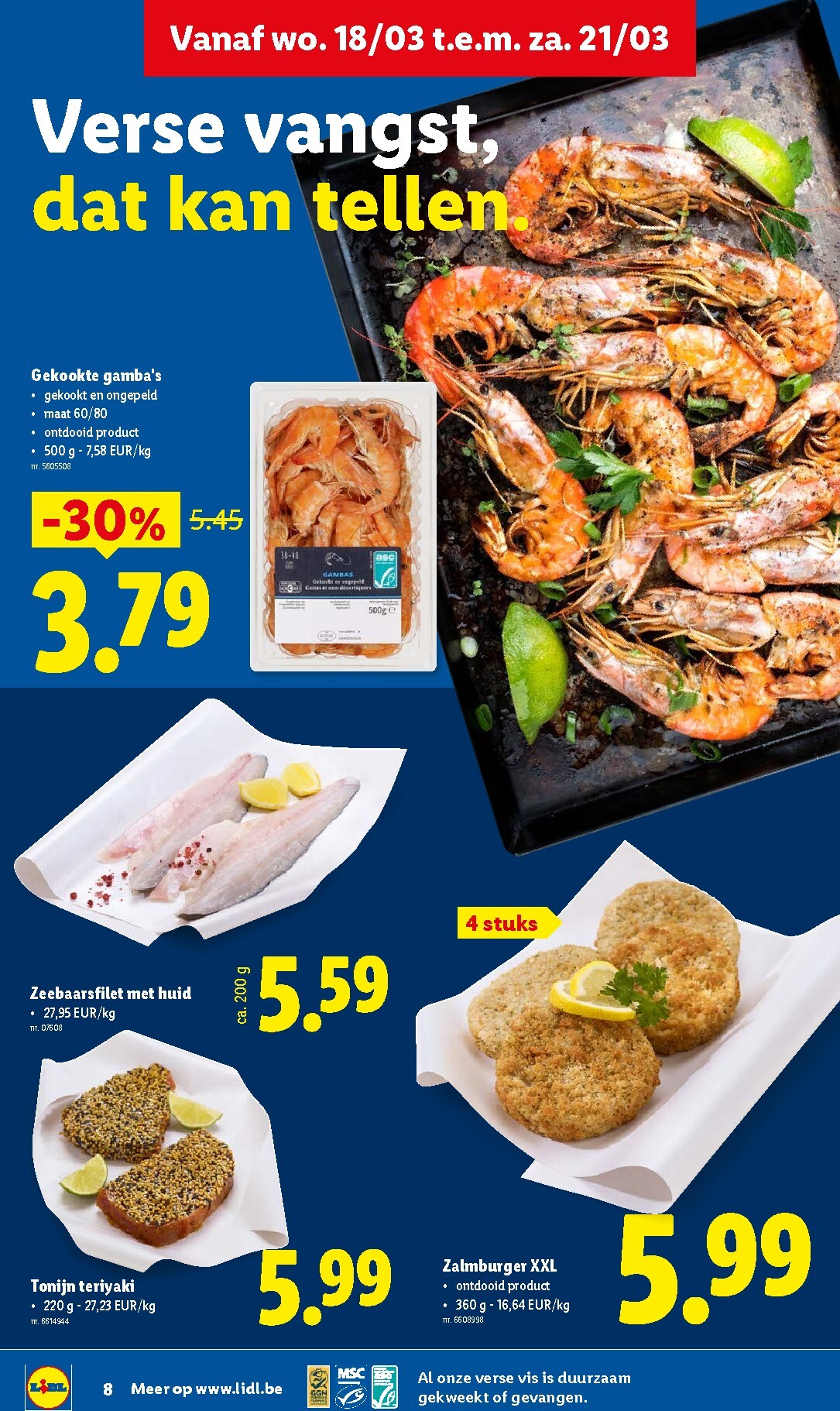lidl - De Lidl folder geldig vanaf 18/03/2026 t/m 24/03/2026 - page: 8