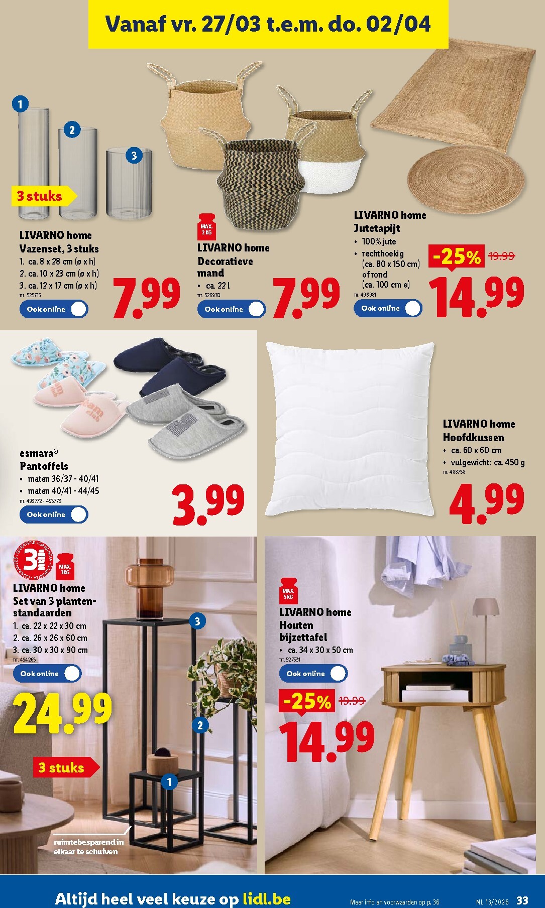 lidl - De Lidl folder geldig vanaf 23/03/2026 t/m 28/03/2026 - page: 33