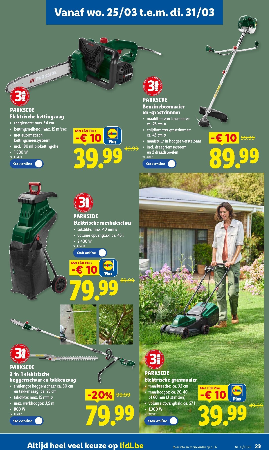 lidl - De Lidl folder geldig vanaf 23/03/2026 t/m 28/03/2026 - page: 23