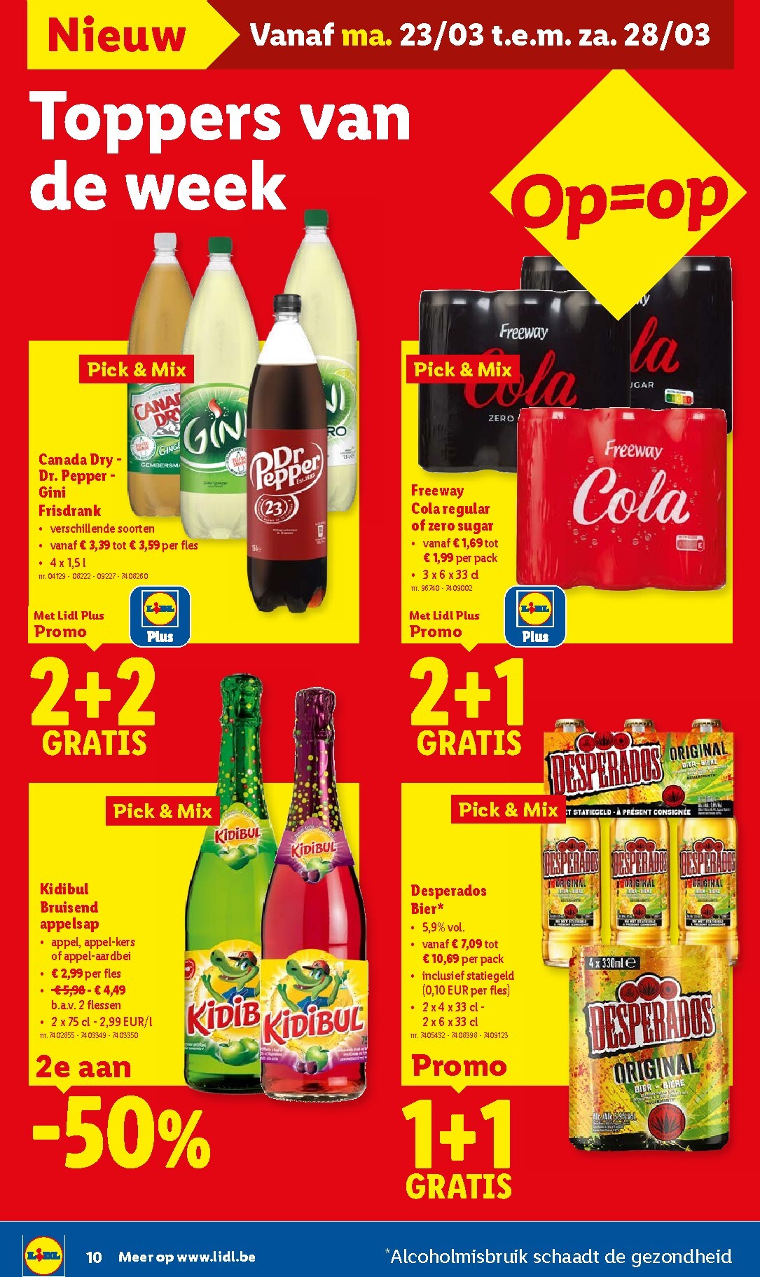 lidl - De Lidl folder geldig vanaf 23/03/2026 t/m 28/03/2026 - page: 10