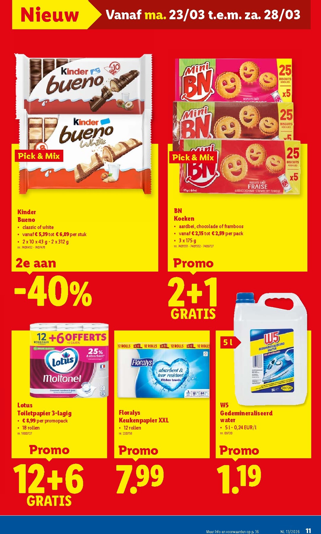 lidl - De Lidl folder geldig vanaf 23/03/2026 t/m 28/03/2026 - page: 11