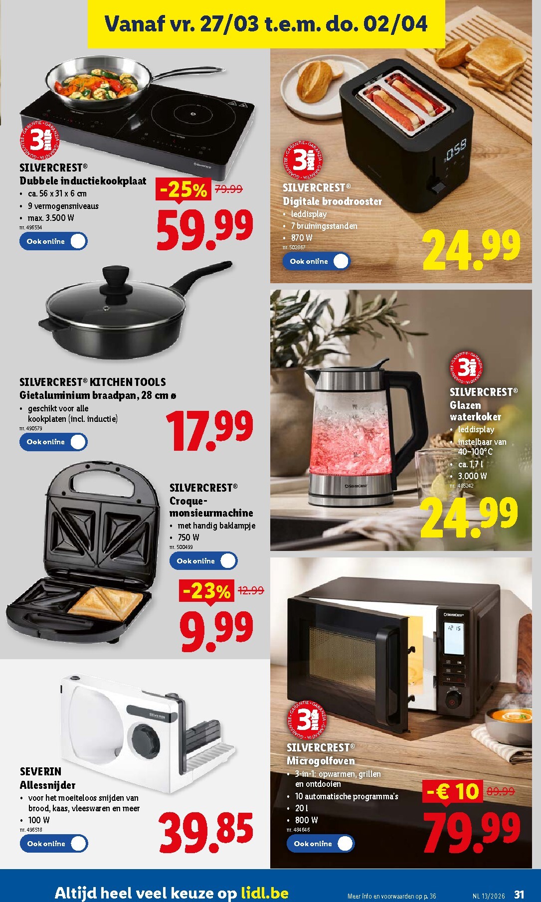 lidl - De Lidl folder geldig vanaf 23/03/2026 t/m 28/03/2026 - page: 31