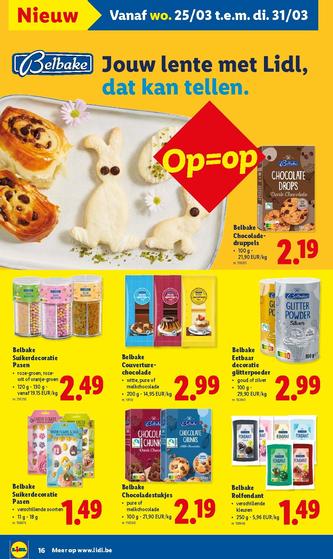 lidl - De Lidl folder geldig vanaf 23/03/2026 t/m 28/03/2026 - page: 16