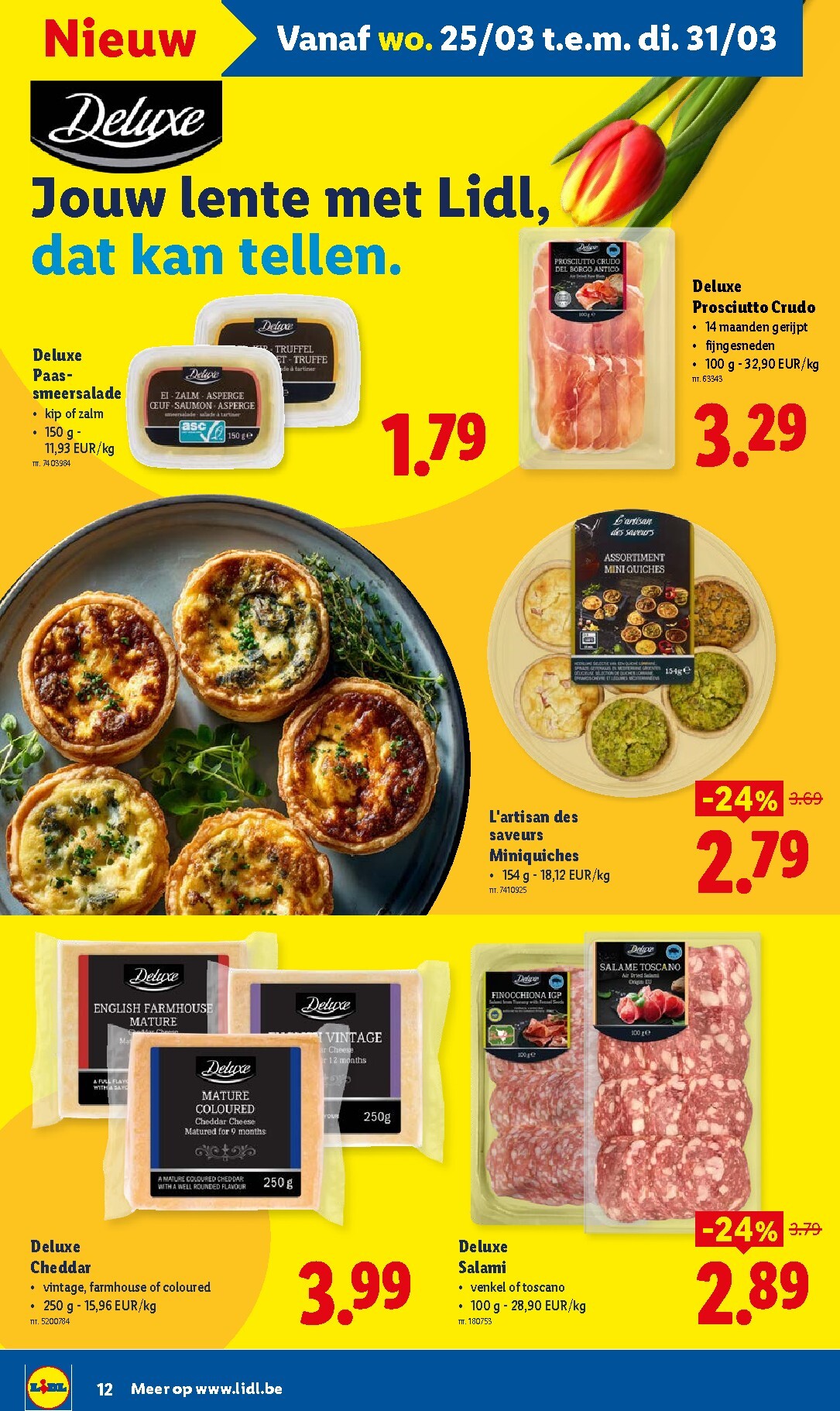 lidl - De Lidl folder geldig vanaf 23/03/2026 t/m 28/03/2026 - page: 12