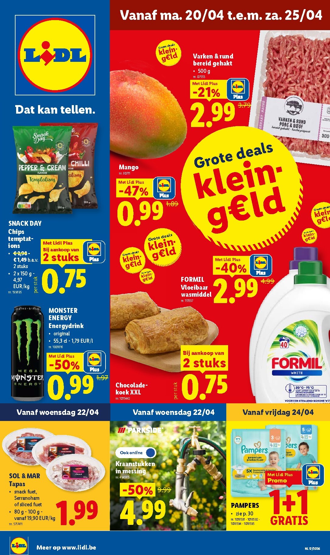 lidl - Lidl folder voor volgende week van maandag 20/04/2026 tot zaterdag 25/04/2026