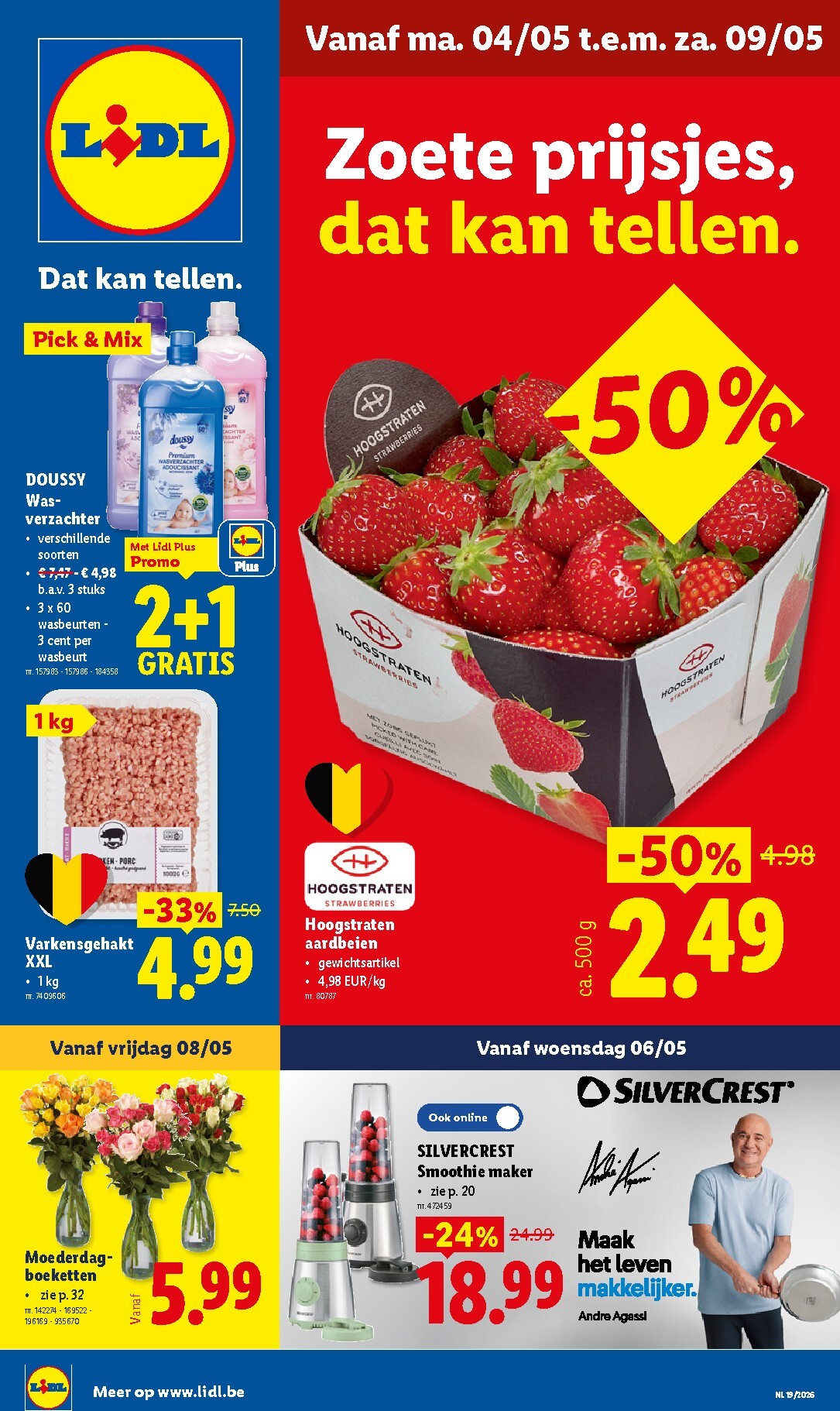 lidl - Lidl folder voor volgende week van maandag 04/05/2026 tot zaterdag 09/05/2026 - page: 1