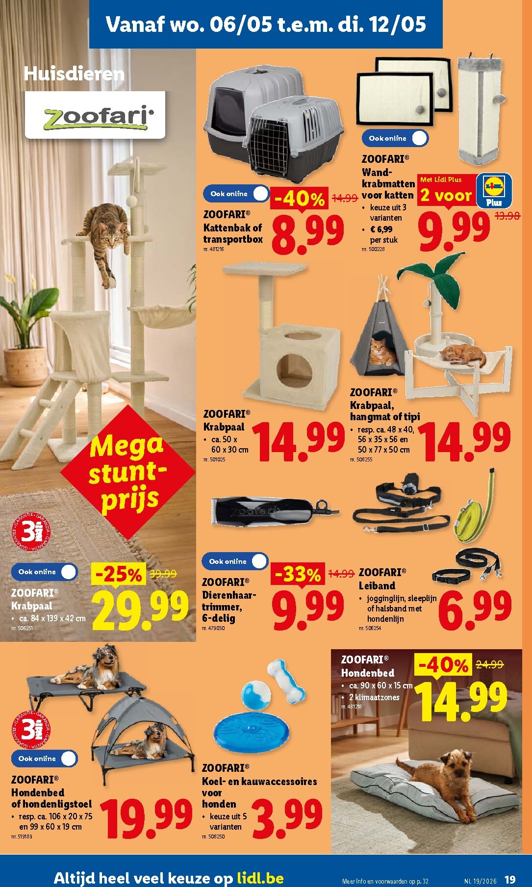 lidl - Lidl folder voor volgende week van maandag 04/05/2026 tot zaterdag 09/05/2026 - page: 19