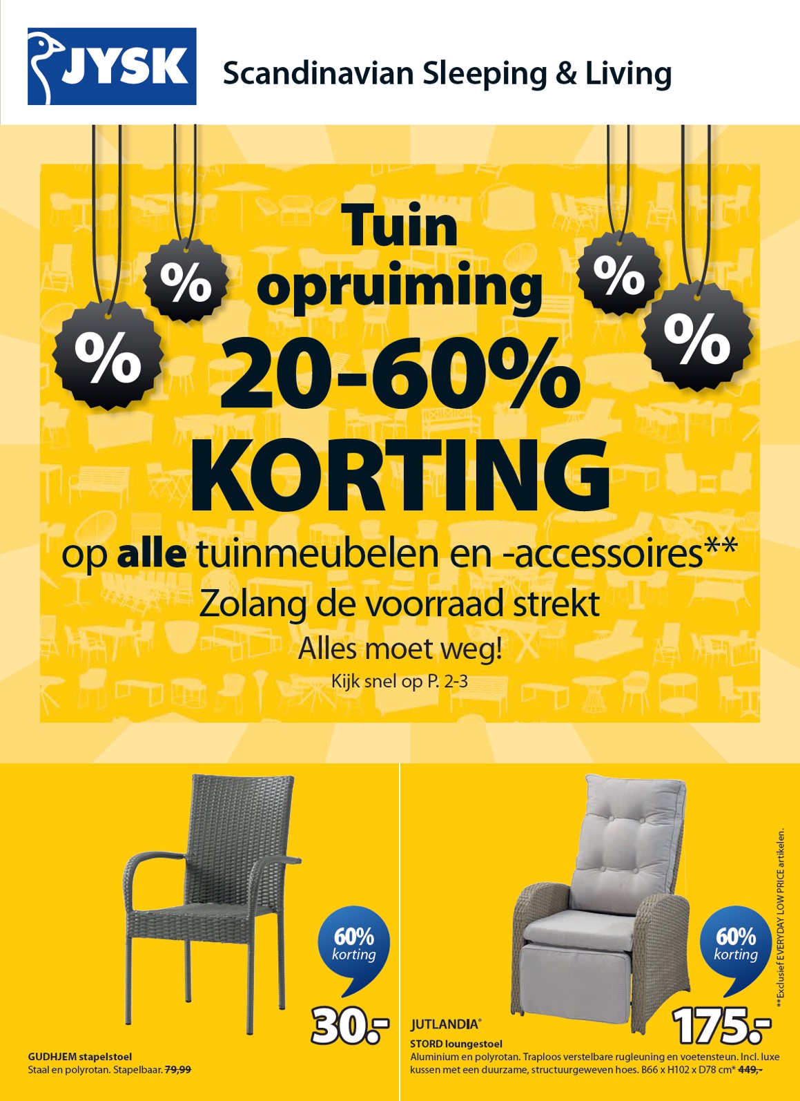 jysk - JYSK folder geldig vanaf 01/08 - 07/09
