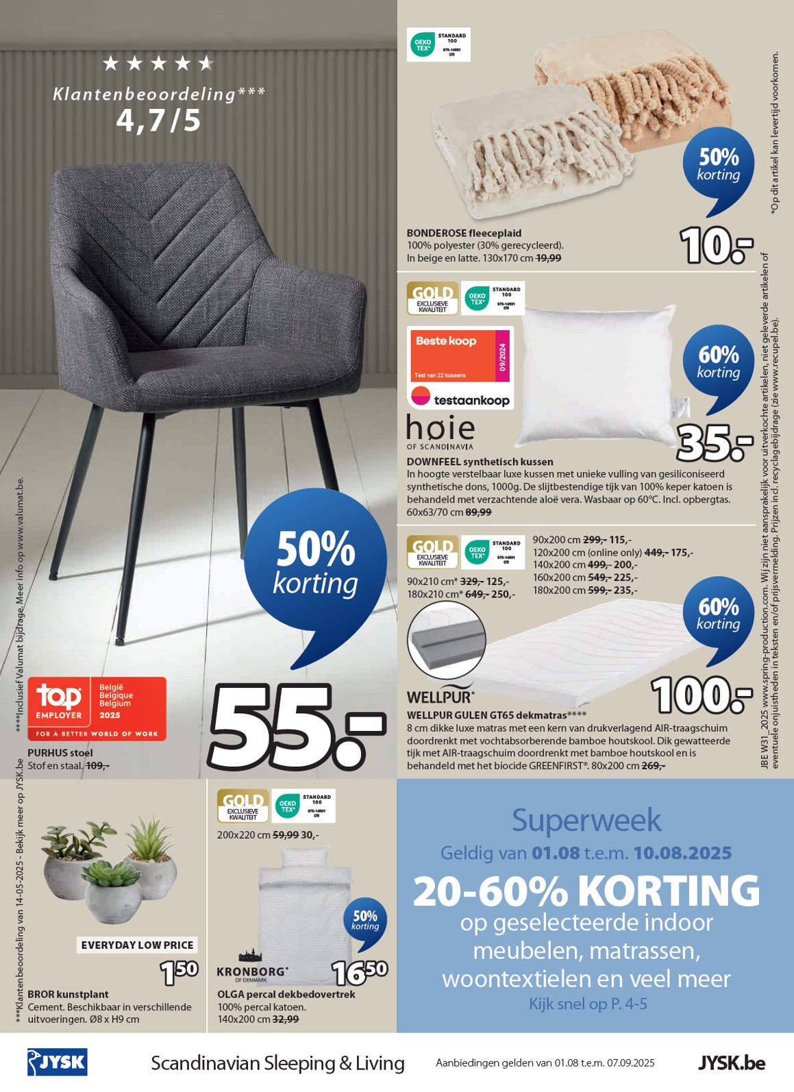 jysk - JYSK folder geldig vanaf 01/08 - 07/09 - page: 16