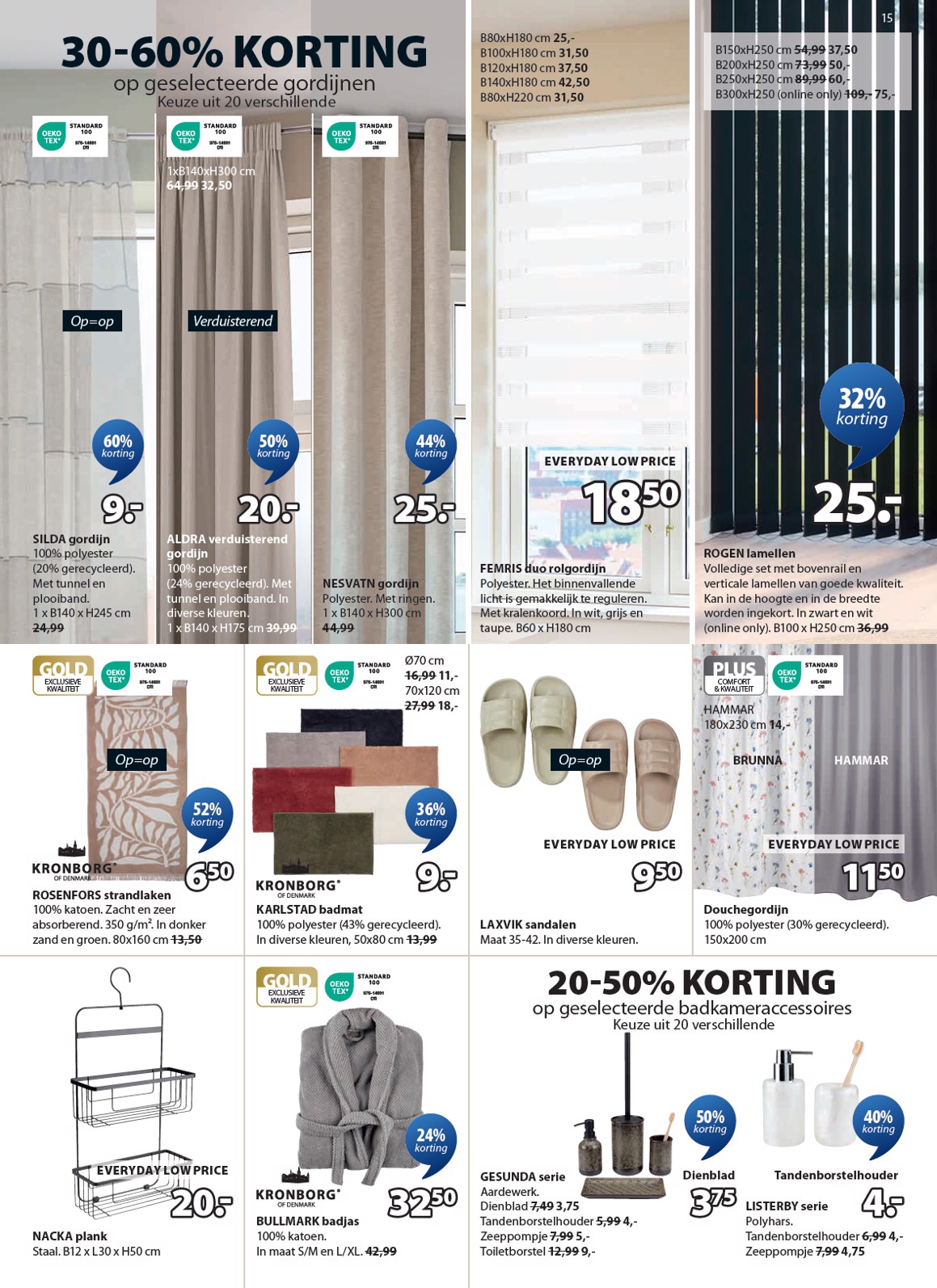 jysk - JYSK folder geldig vanaf 01/08 - 07/09 - page: 15