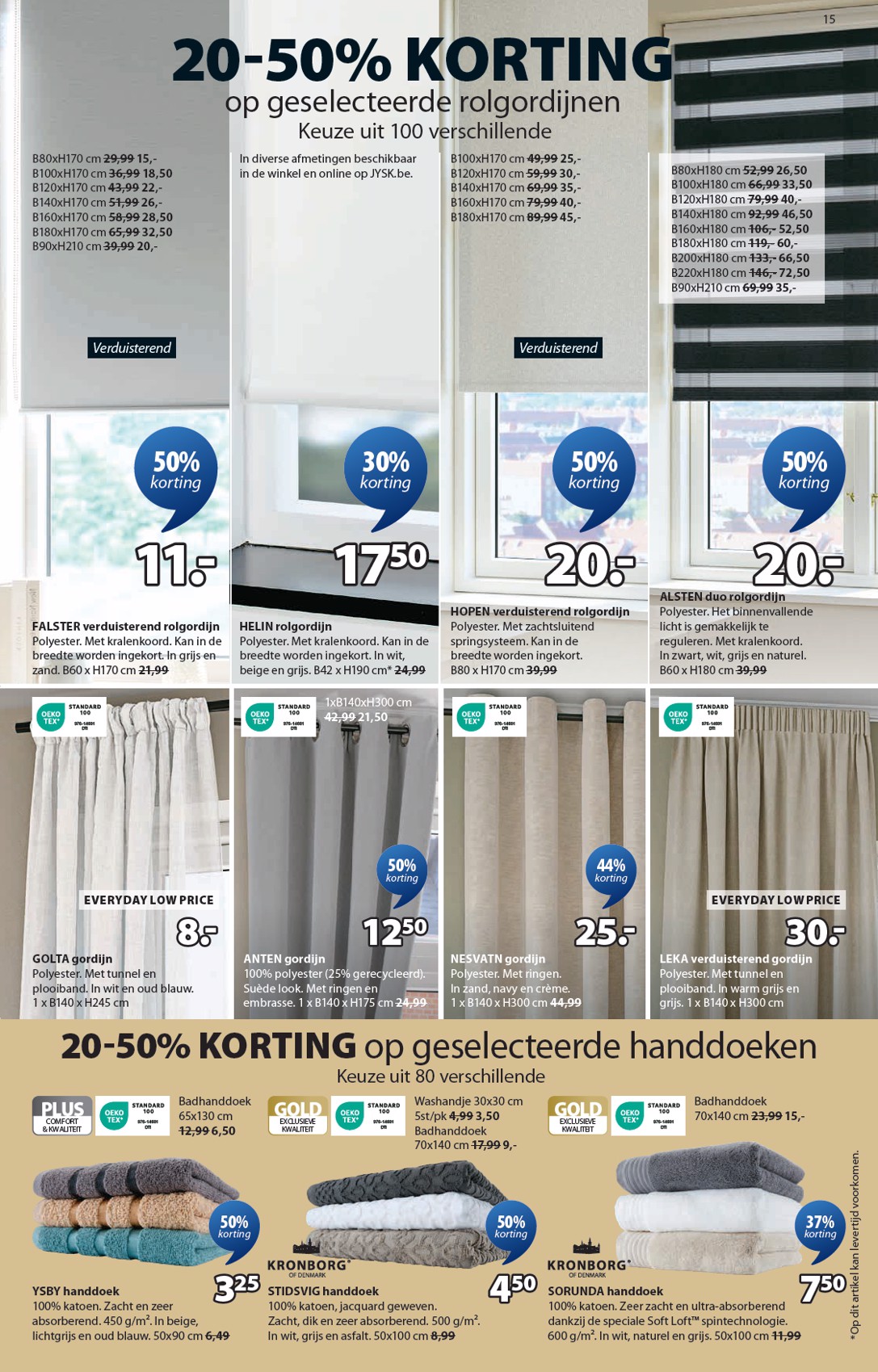 jysk - JYSK folder geldig vanaf 25/08 - 07/09 - page: 15