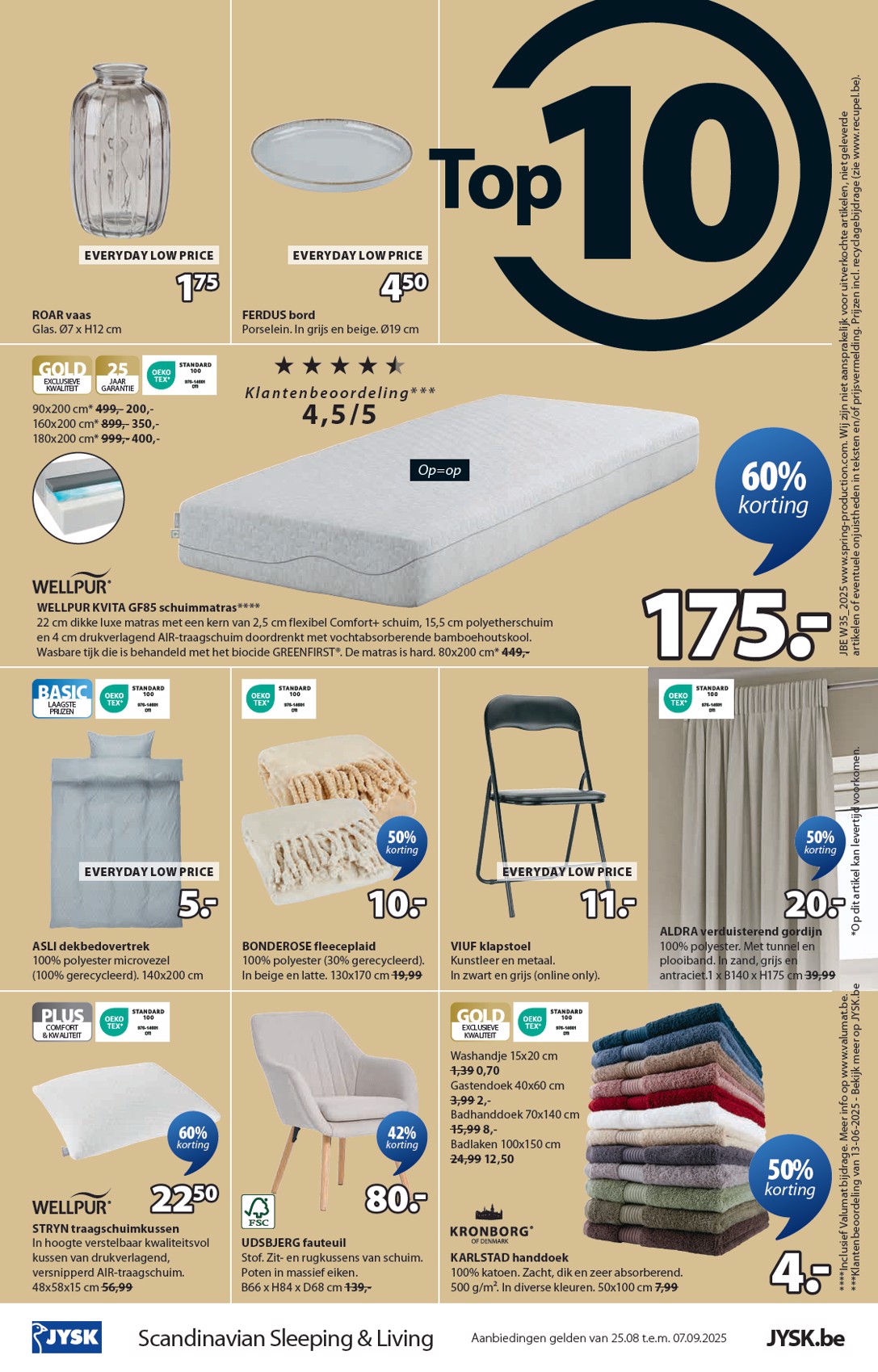 jysk - JYSK folder geldig vanaf 25/08 - 07/09 - page: 16