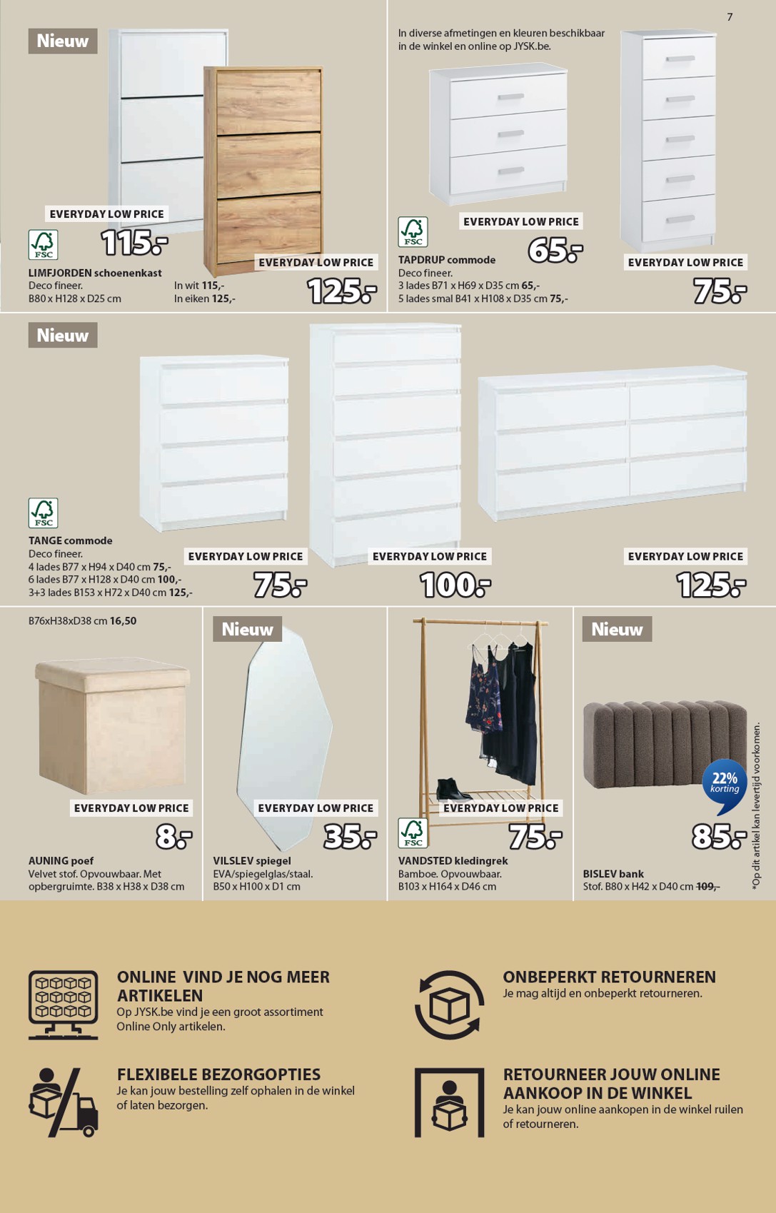 jysk - JYSK folder geldig vanaf 25/08 - 07/09 - page: 7