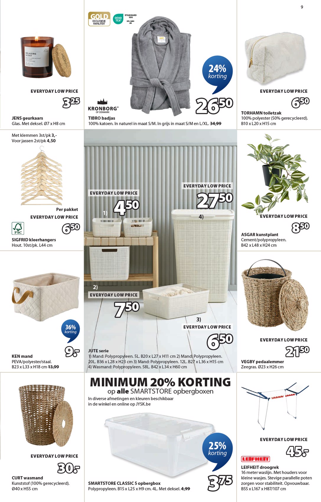 jysk - JYSK folder geldig vanaf 08/09 - 19/10 - page: 9