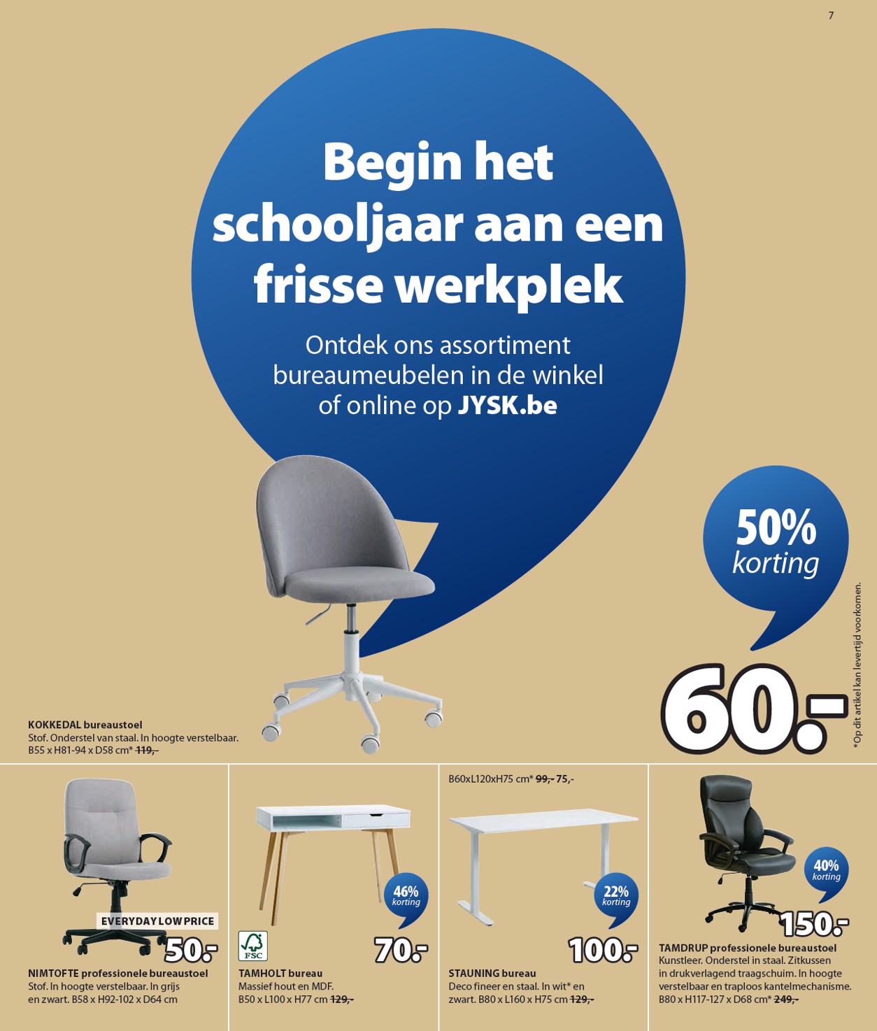 jysk - JYSK folder geldig vanaf 28/09 - 19/10 - page: 7