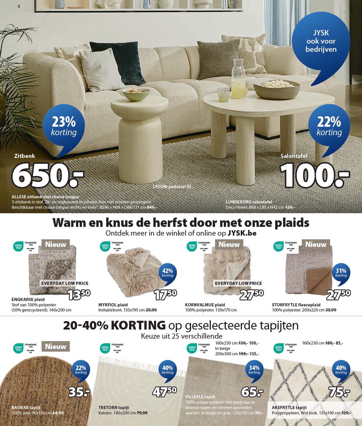 jysk - JYSK folder geldig vanaf 28/09 - 19/10 - page: 8