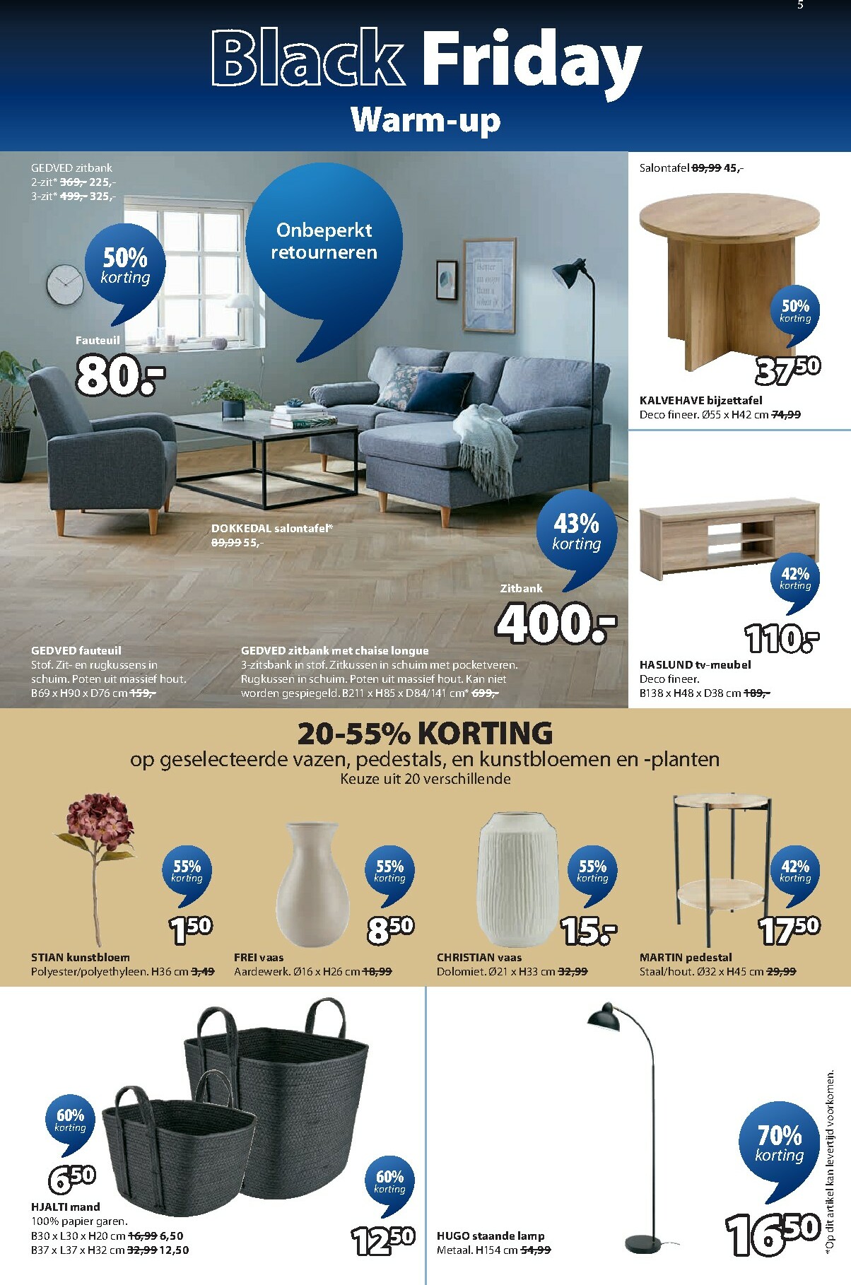 jysk - De JYSK folder geldig vanaf 03/11 t/m 23/11 - page: 5