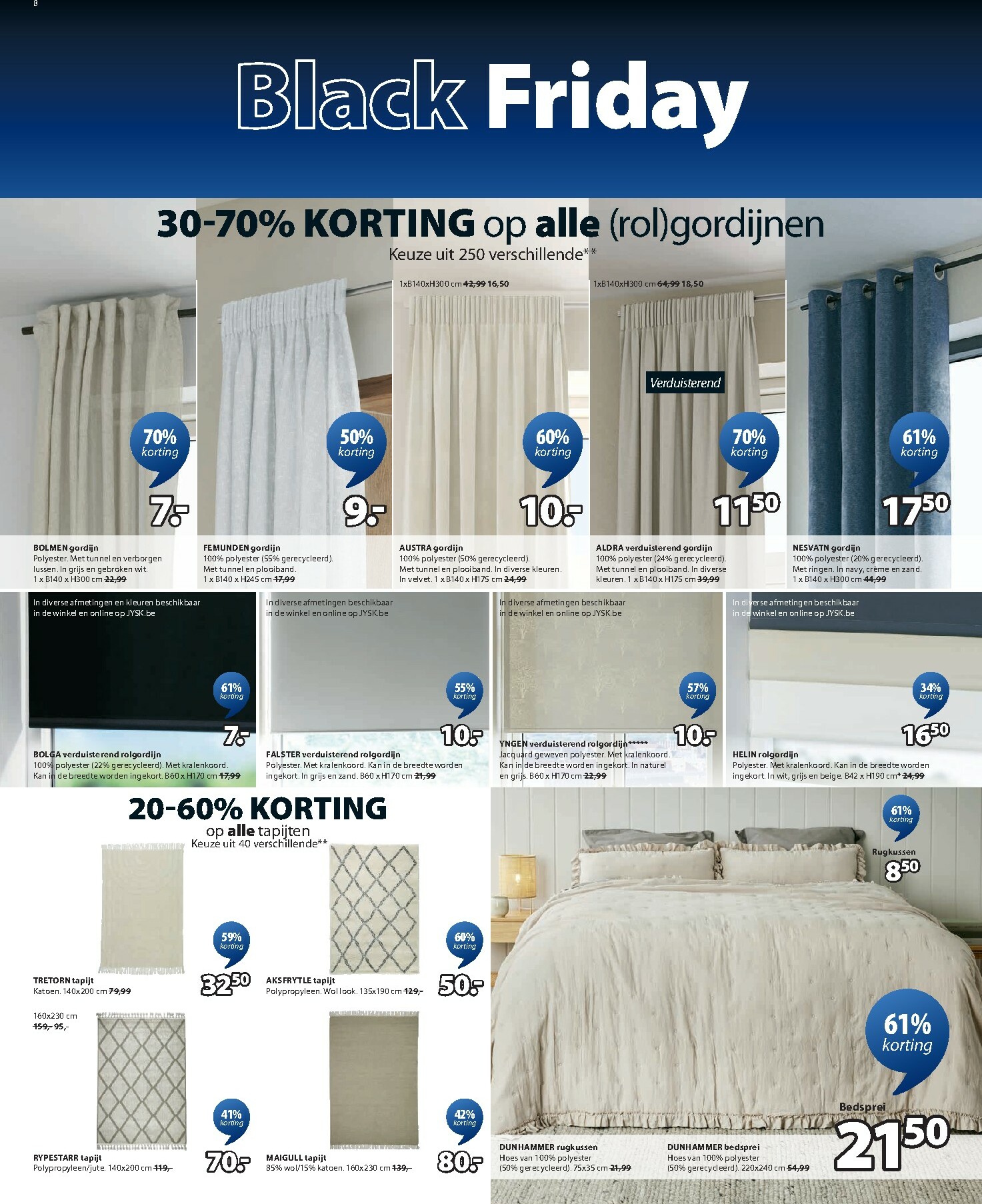 jysk - De JYSK folder geldig vanaf 24/11 t/m 01/12 - page: 8