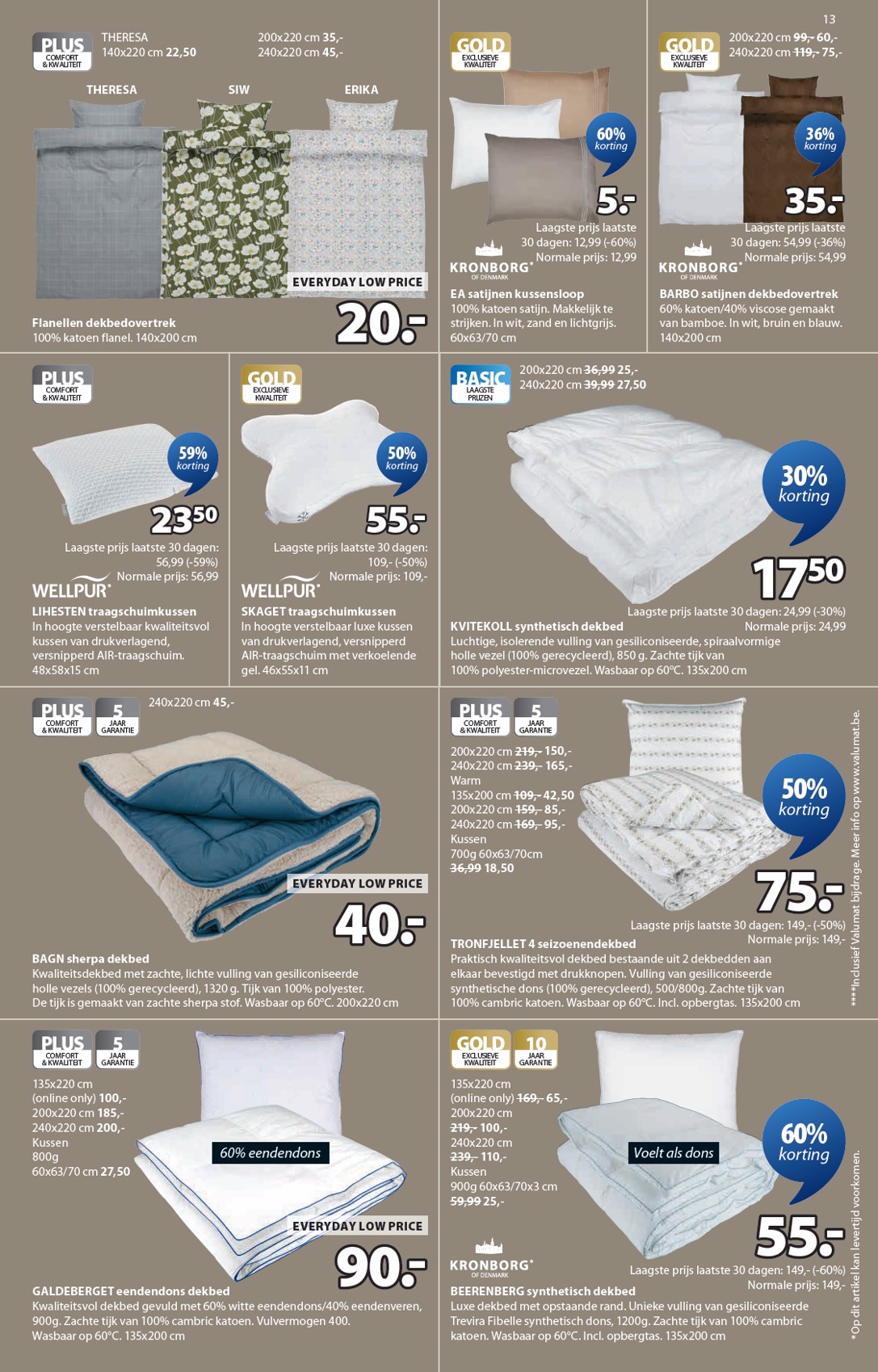 jysk - De JYSK folder geldig vanaf 08/12 t/m 01/01 - page: 13