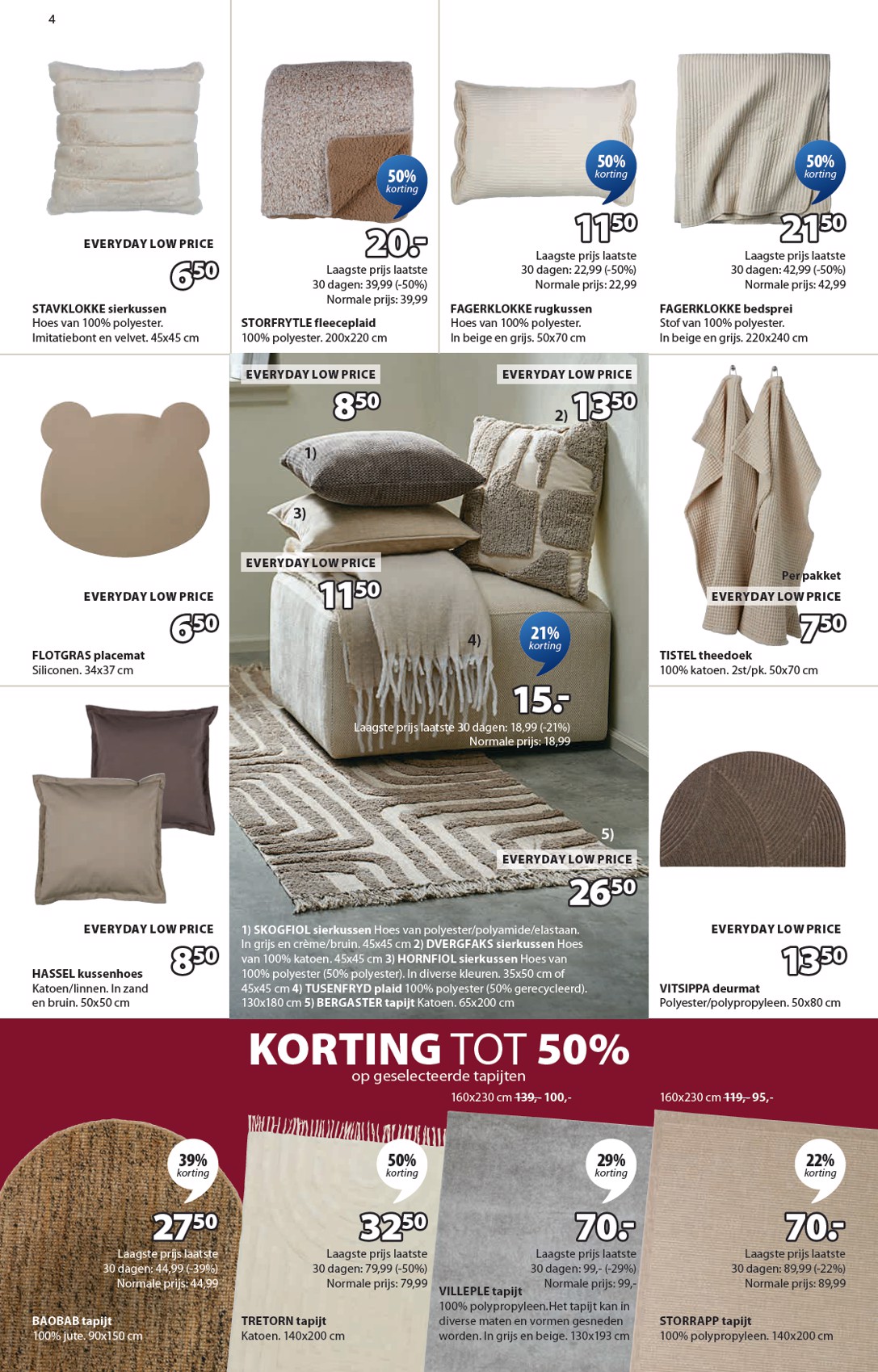 jysk - De JYSK folder geldig vanaf 08/12 t/m 01/01 - page: 4