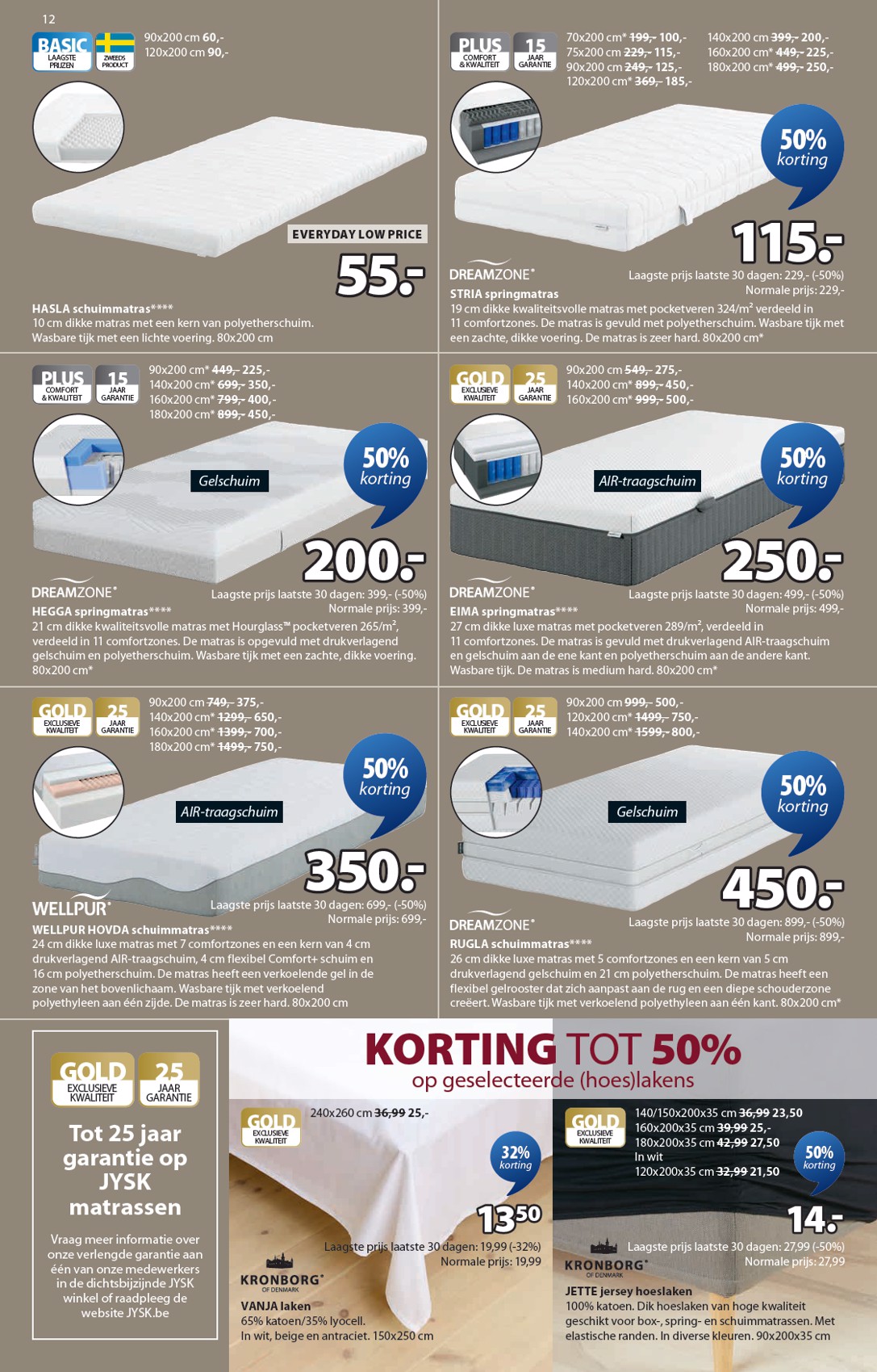 jysk - De JYSK folder geldig vanaf 08/12 t/m 01/01 - page: 12