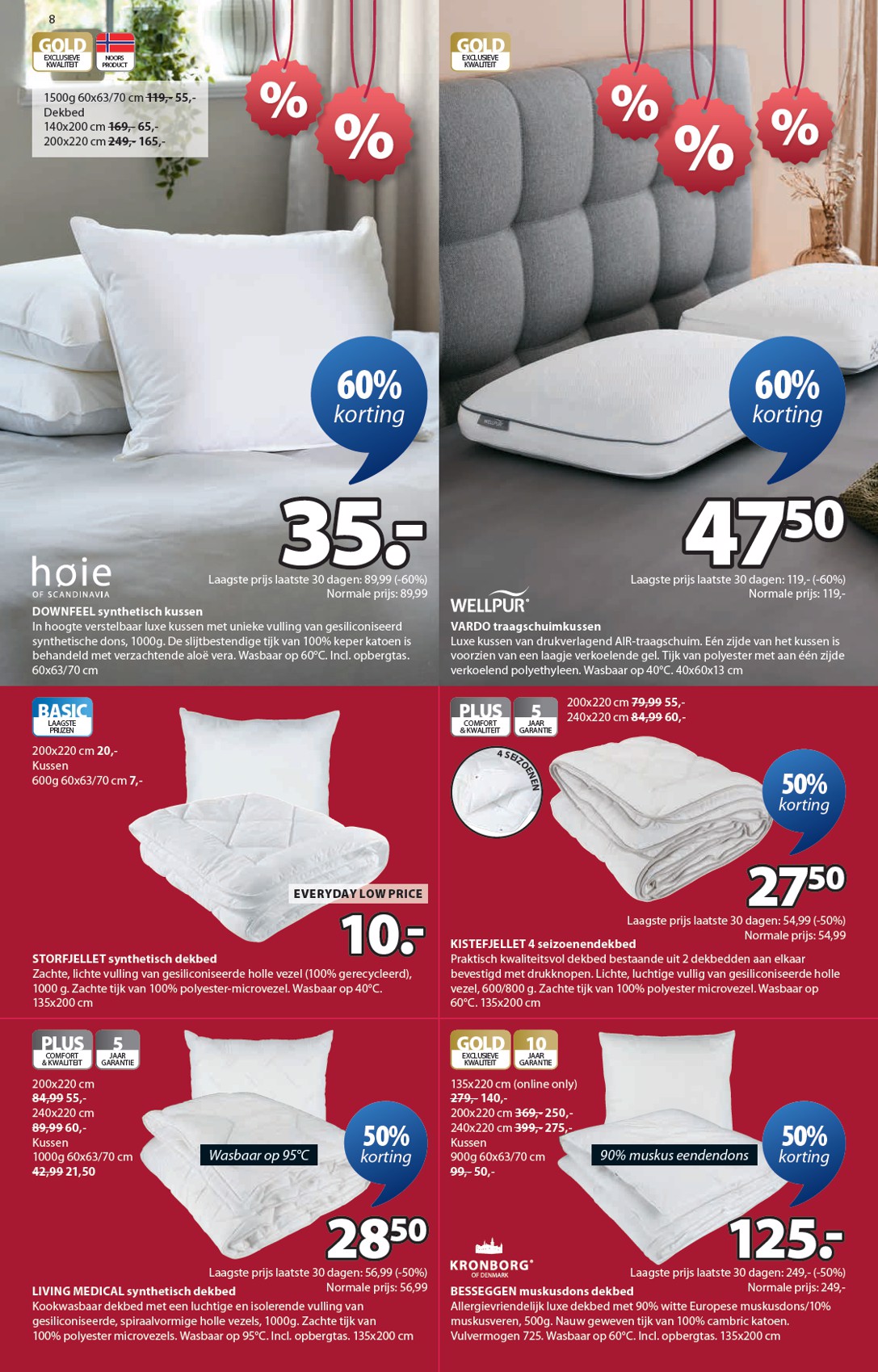 jysk - De JYSK folder geldig vanaf 03/01 t/m 31/01 - page: 8
