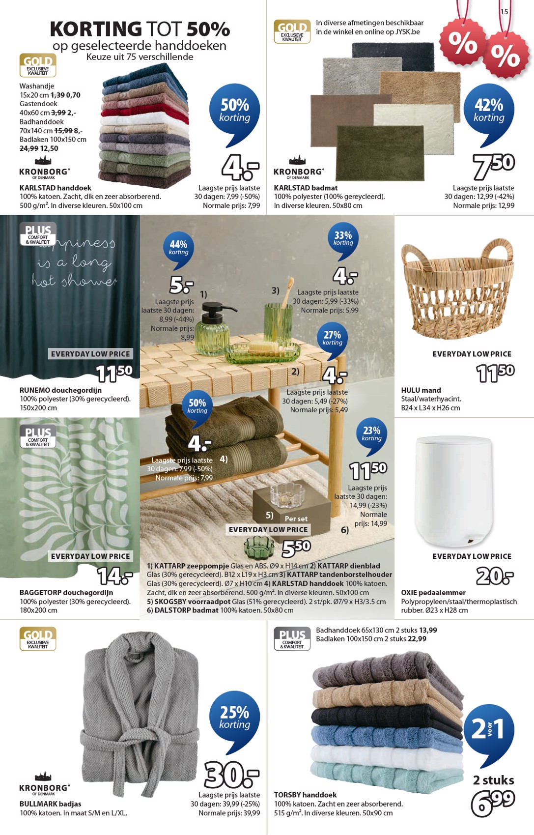 jysk - De JYSK folder geldig vanaf 03/01 t/m 31/01 - page: 15