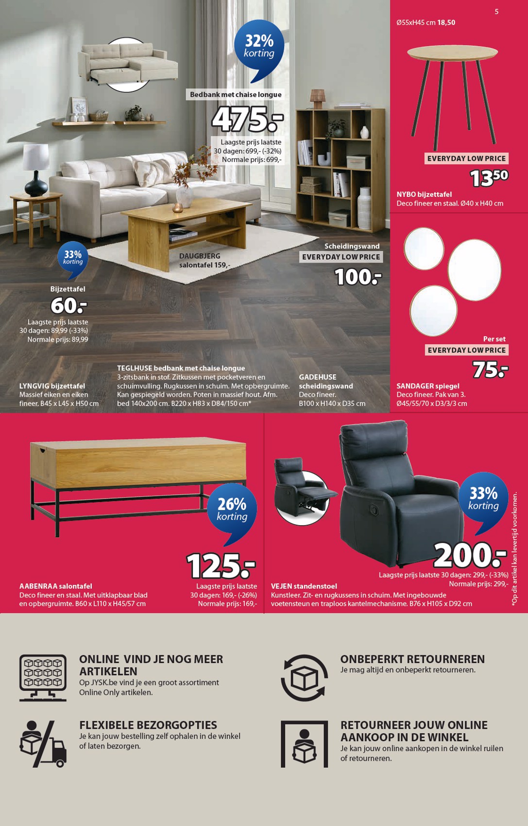 jysk - De JYSK folder geldig vanaf 03/01 t/m 31/01 - page: 5