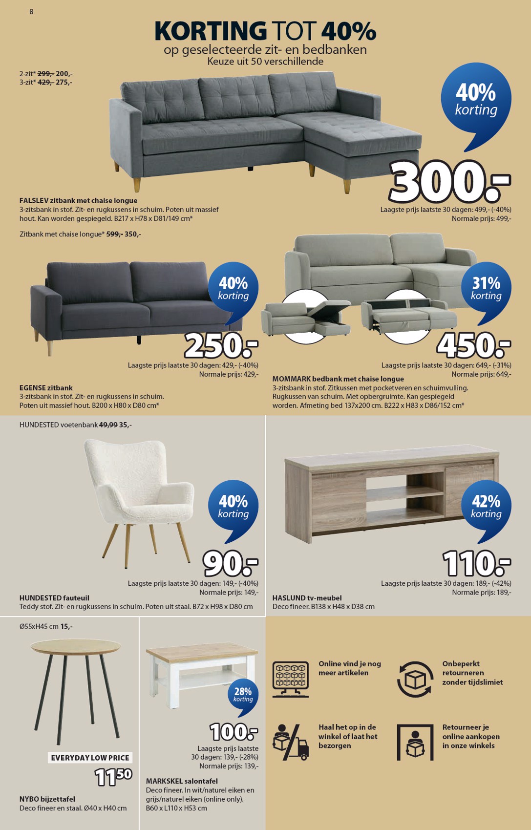 jysk - De JYSK folder geldig vanaf 03/03/2026 t/m 01/04/2026 - page: 8