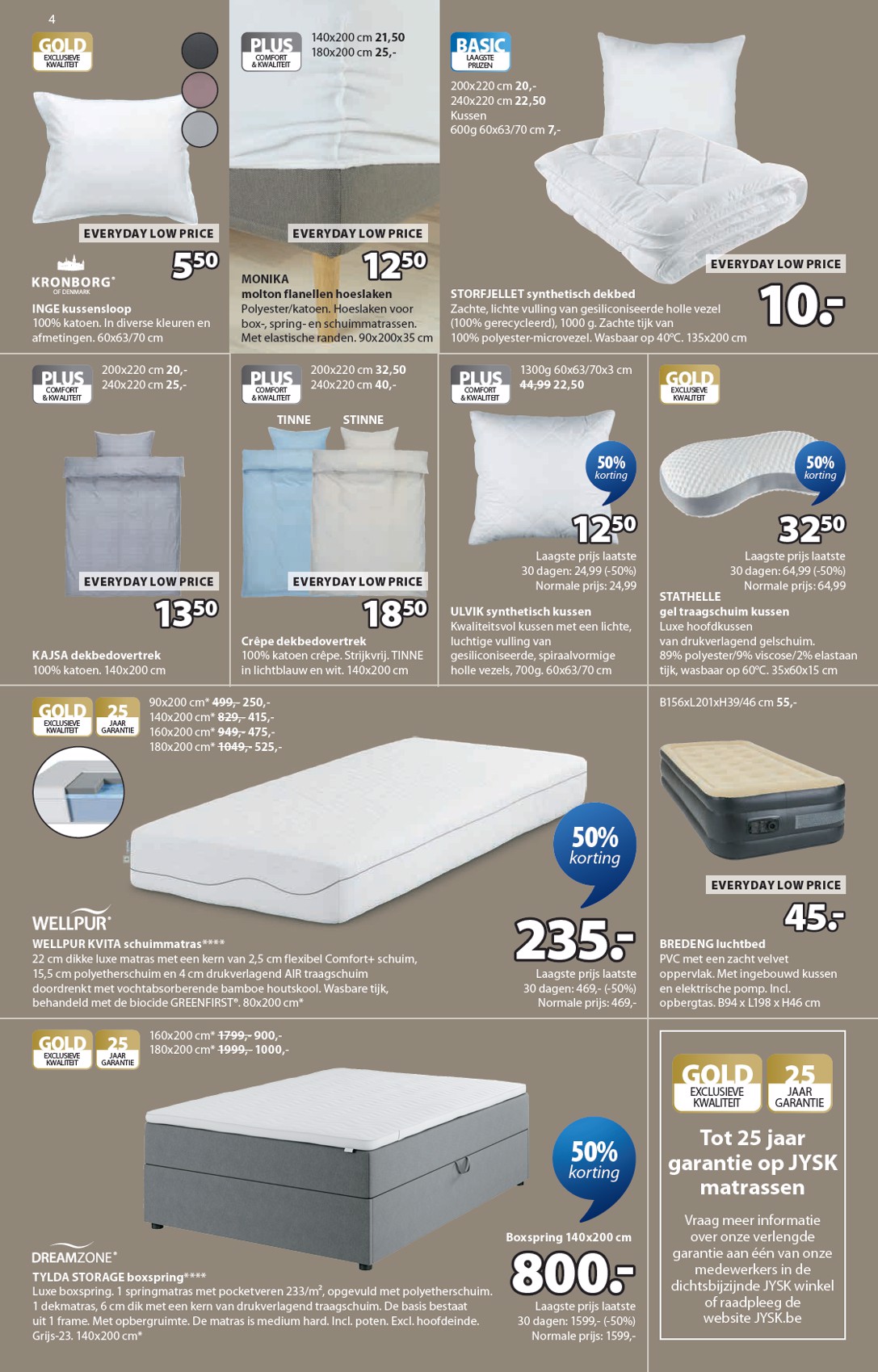 jysk - De JYSK folder geldig vanaf 03/03/2026 t/m 01/04/2026 - page: 4