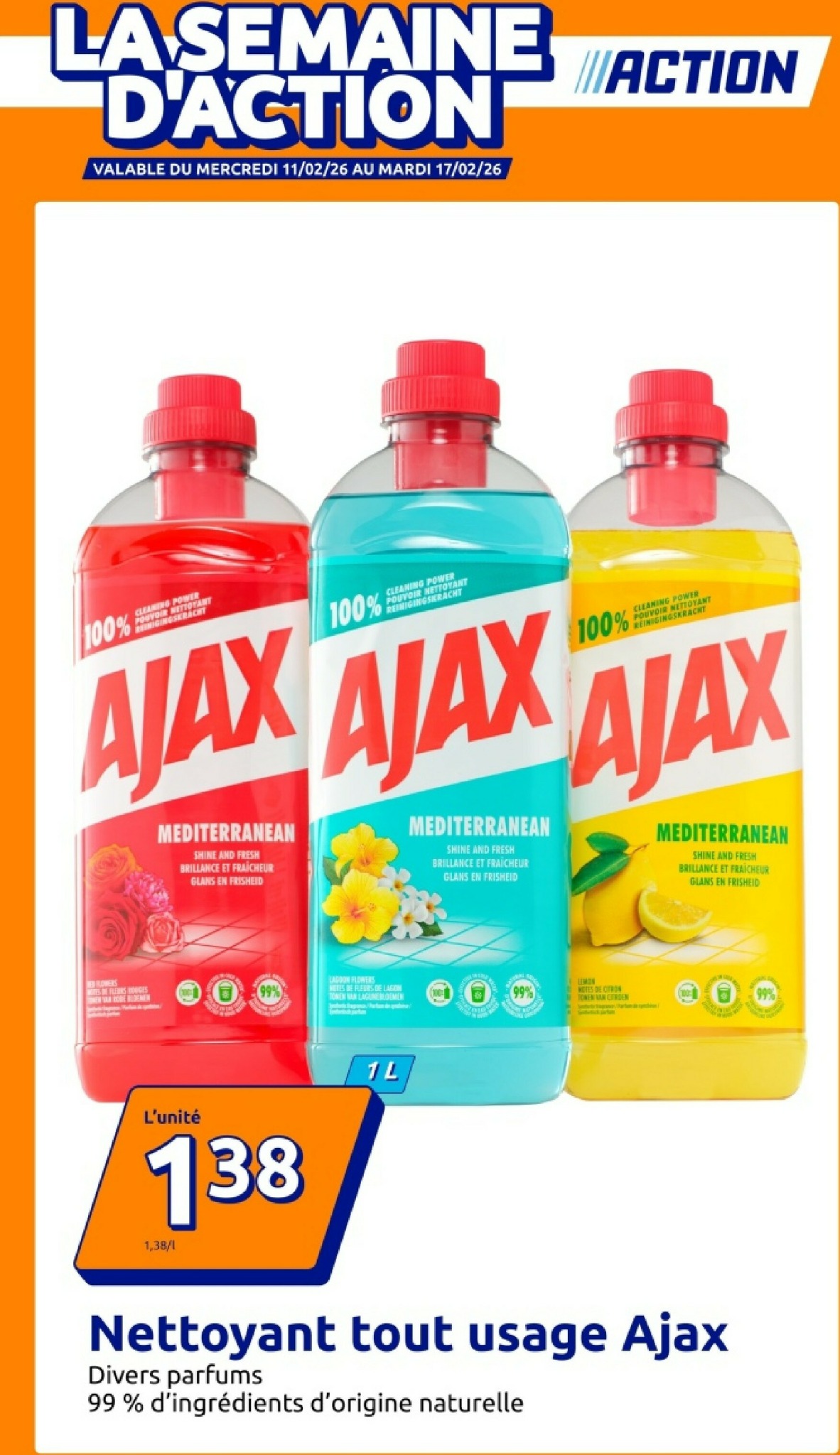 action - De Action folder geldig vanaf 11/02/2026 t/m 17/02/2026