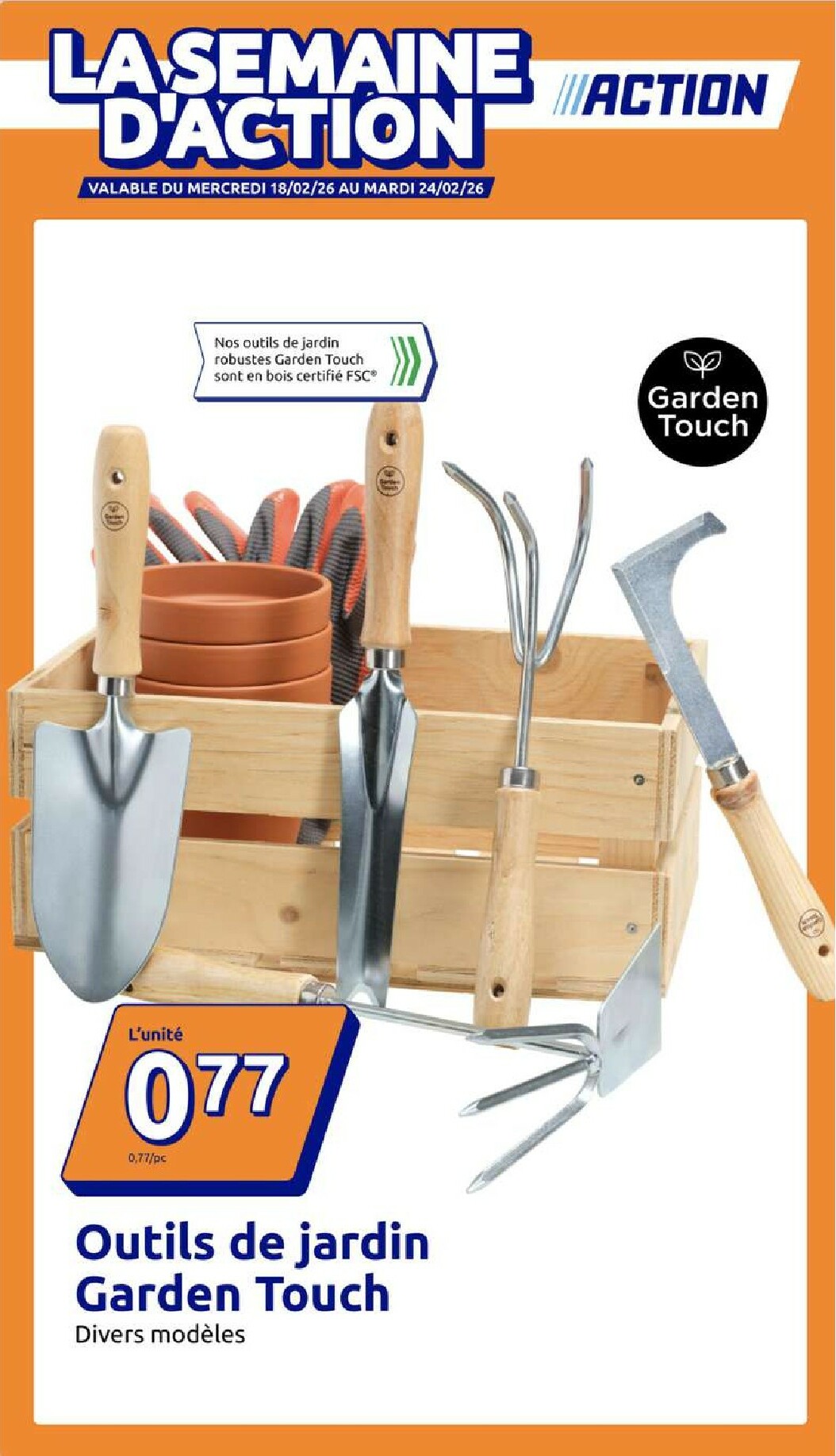action - De Action folder geldig vanaf 18/02/2026 t/m 24/02/2026