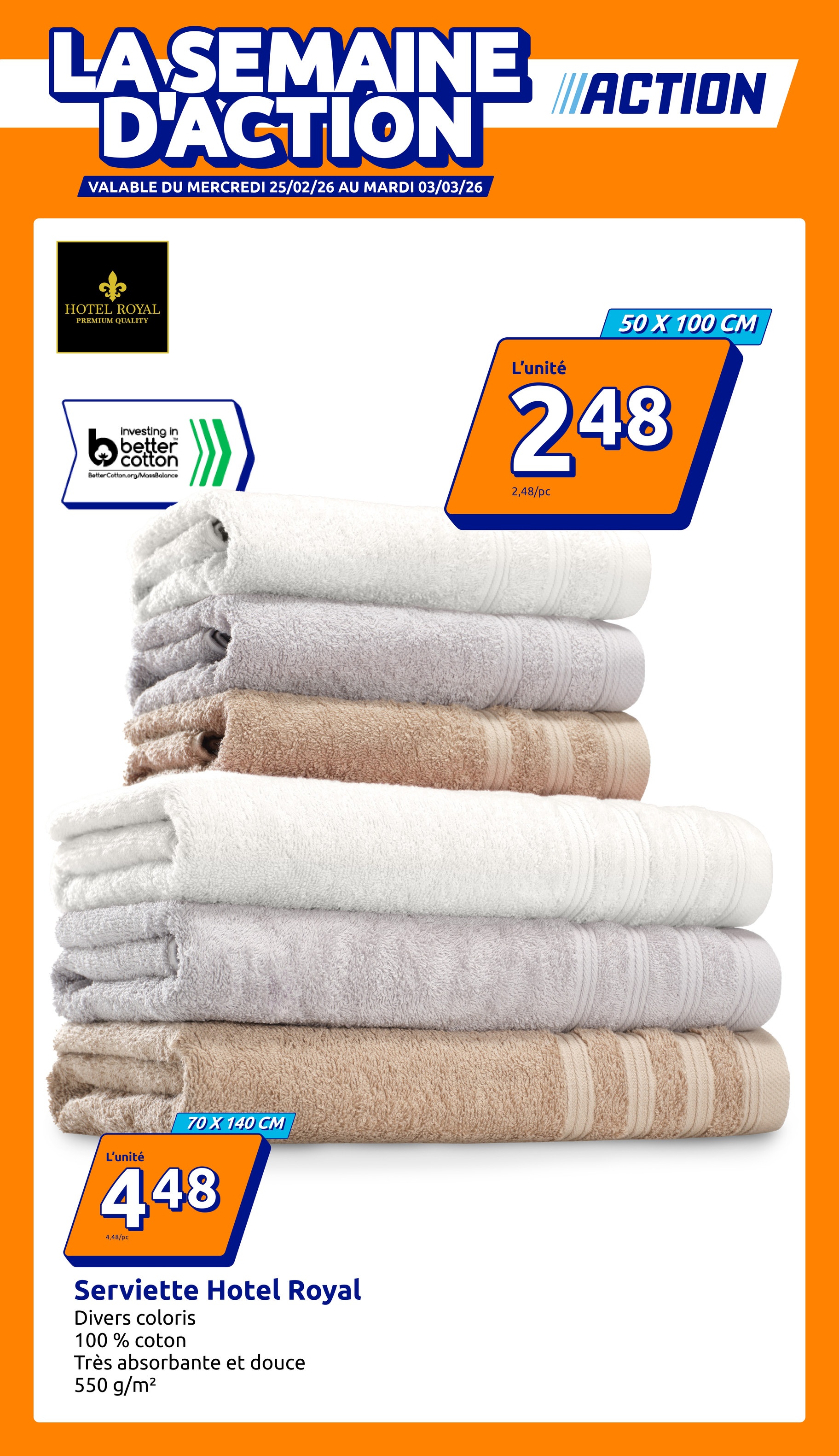 action - De Action folder geldig vanaf 25/02/2026 t/m 03/03/2026