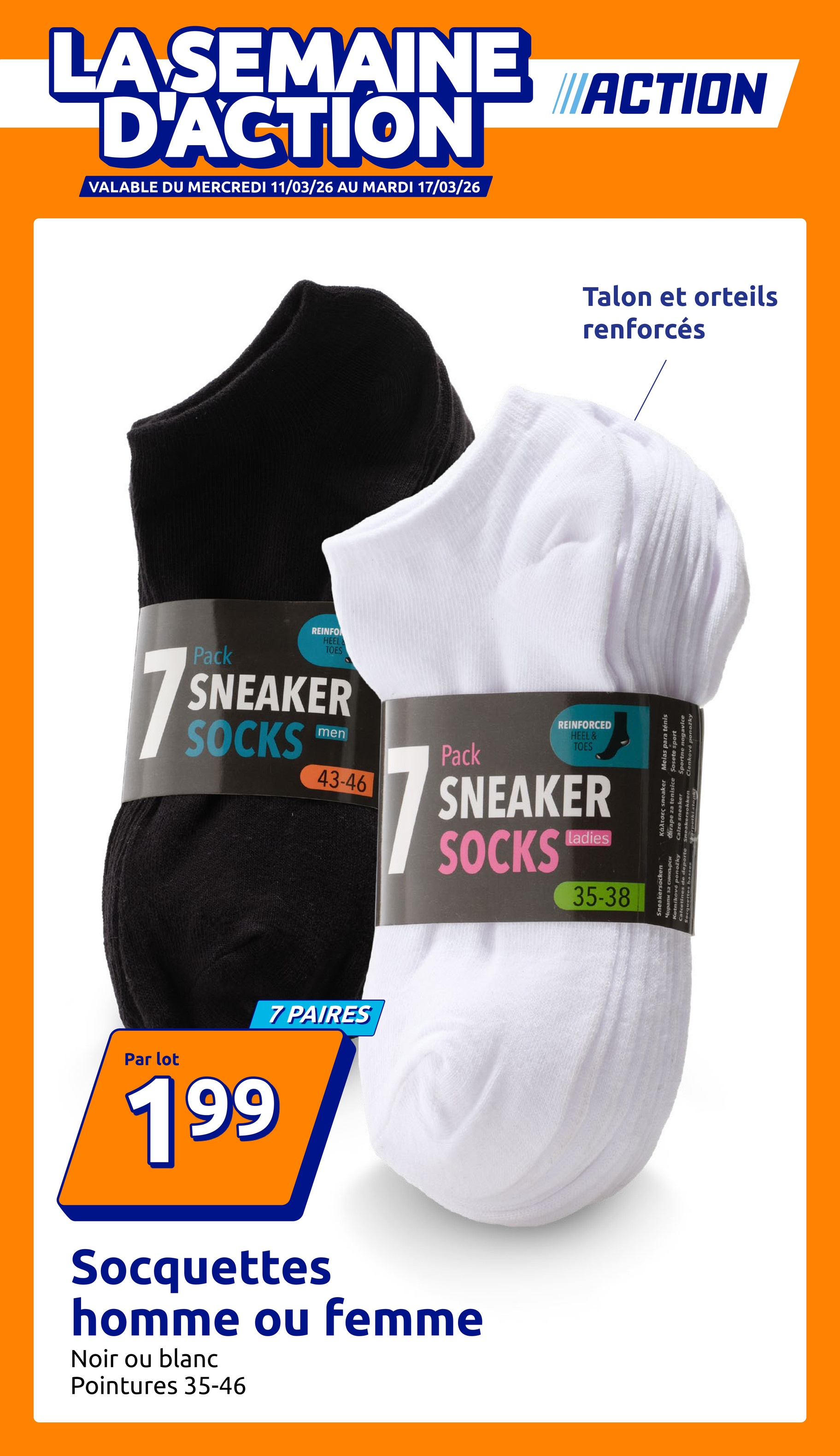 action - De Action folder geldig vanaf 11/03/2026 t/m 17/03/2026