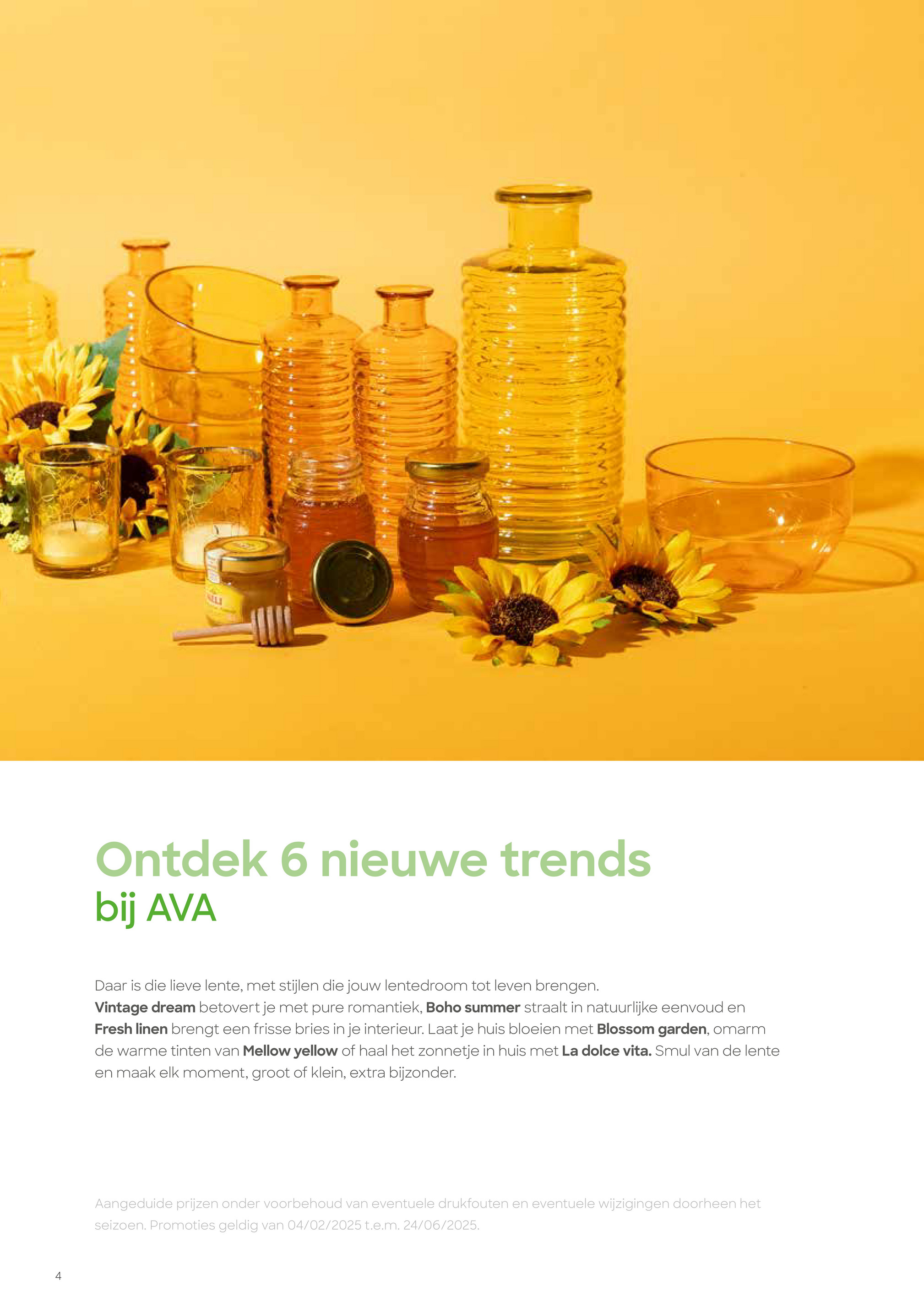 ava - Ava - Voorjaar folder geldig vanaf 10/07 - 31/12 - page: 4 ava - Ava - Voorjaar folder geldig vanaf 10/07 - 31/12 - page: 4