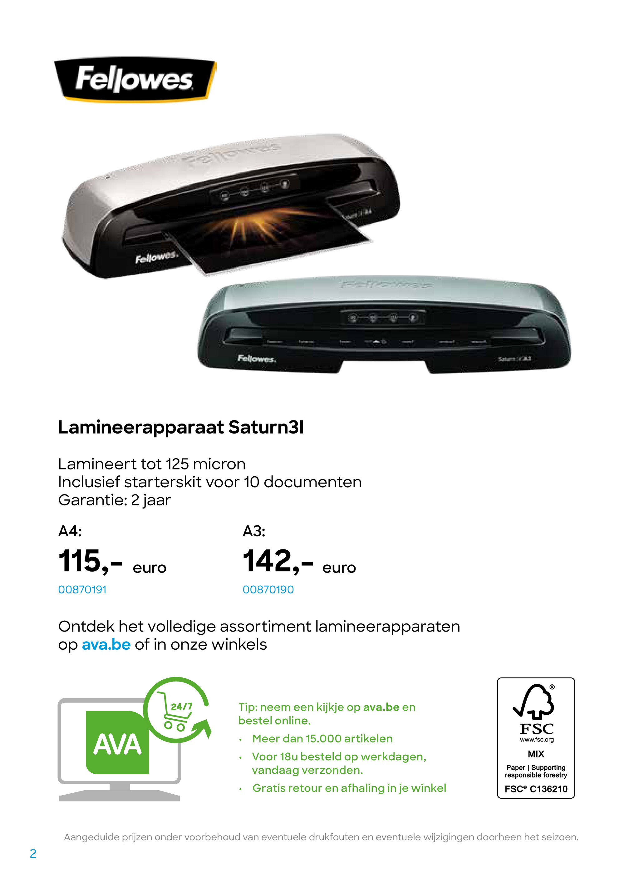 ava - Ava - Assortiment folder geldig vanaf 10/07 - 31/12 - page: 2