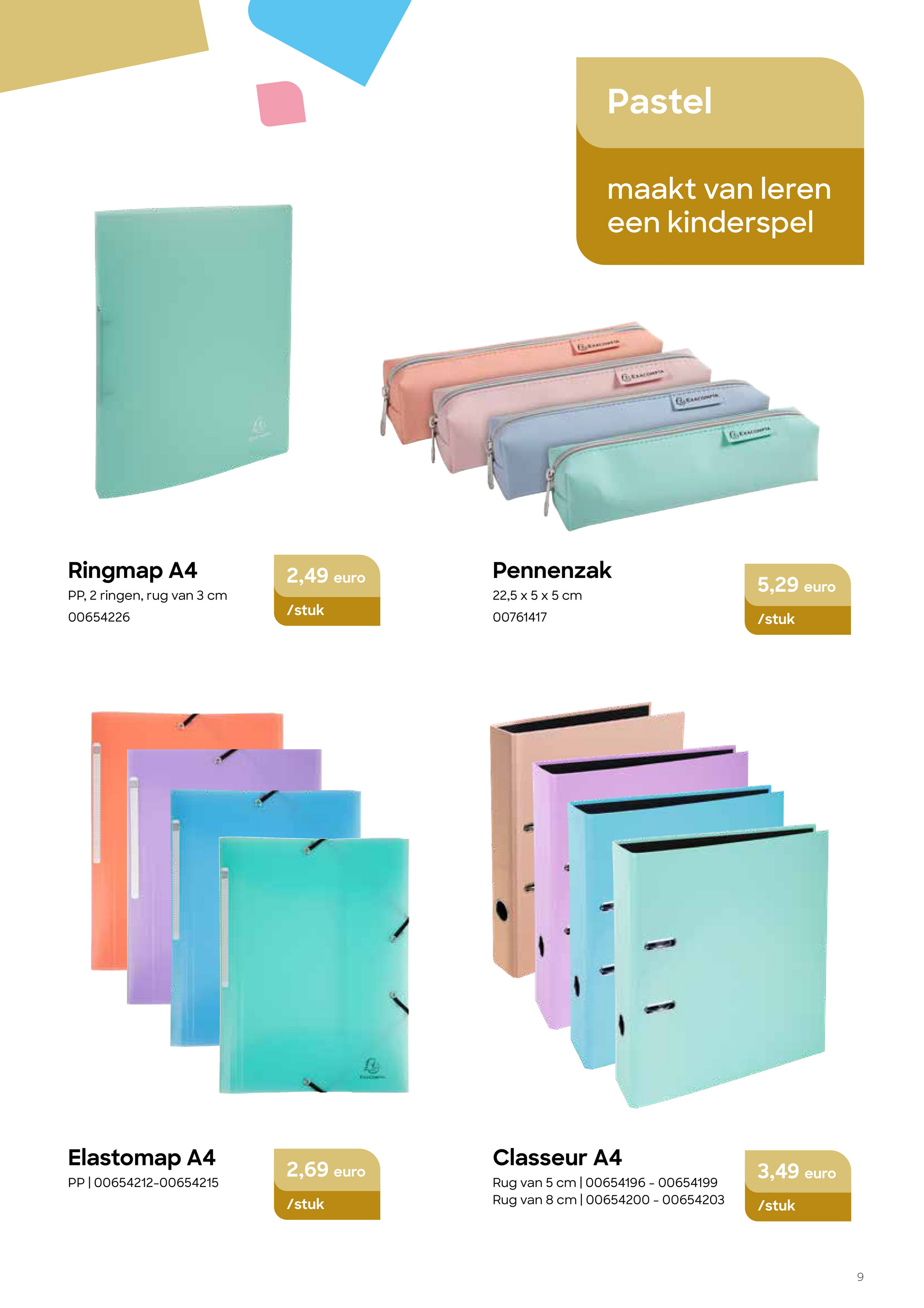 ava - Ava - Back to School folder geldig vanaf 31/07 - 30/09 - page: 9