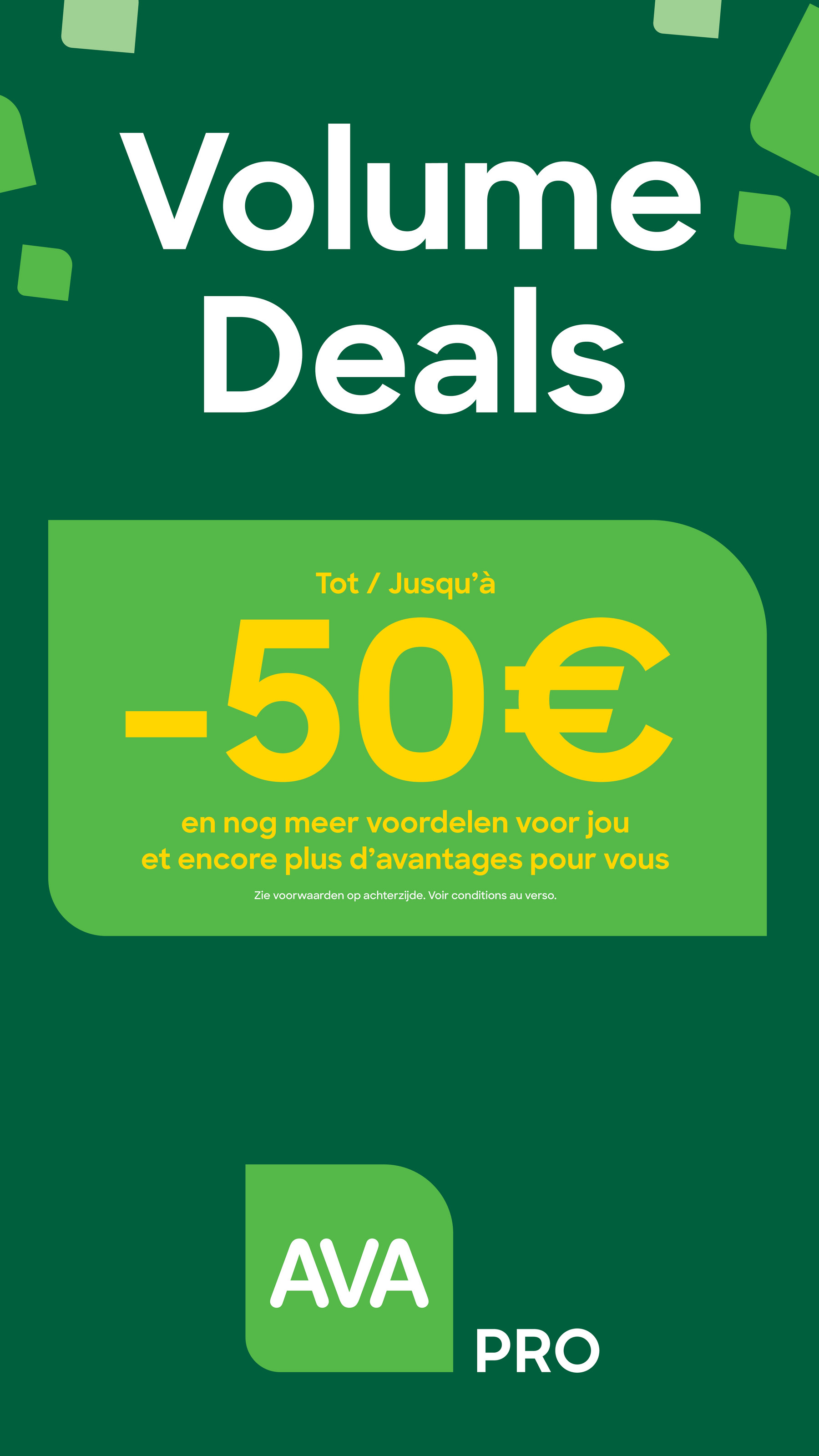 ava - De Ava - Volume Deals folder geldig vanaf 31/10 t/m 30/11