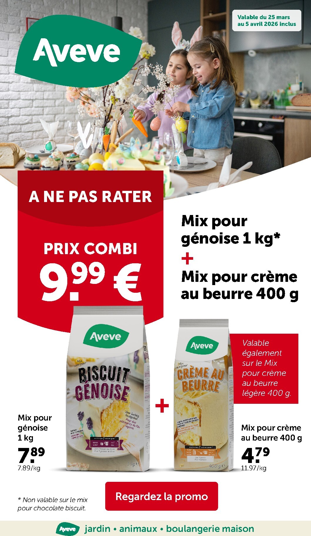 aveve - De Aveve folder geldig vanaf 25/03/2026 t/m 05/04/2026