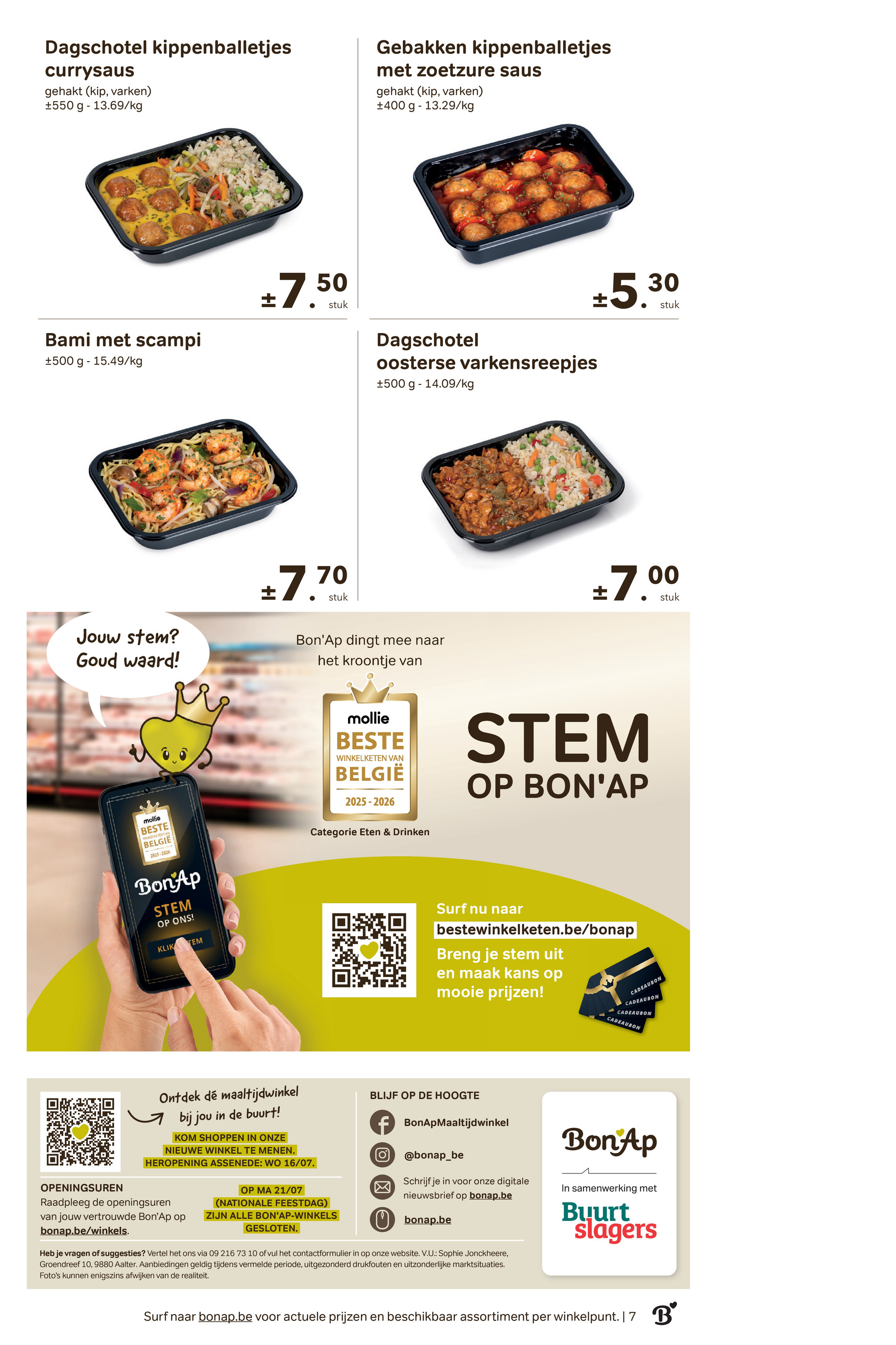 bon-ap - Bon Ap folder geldig vanaf 16/07 - 12/08 - page: 7