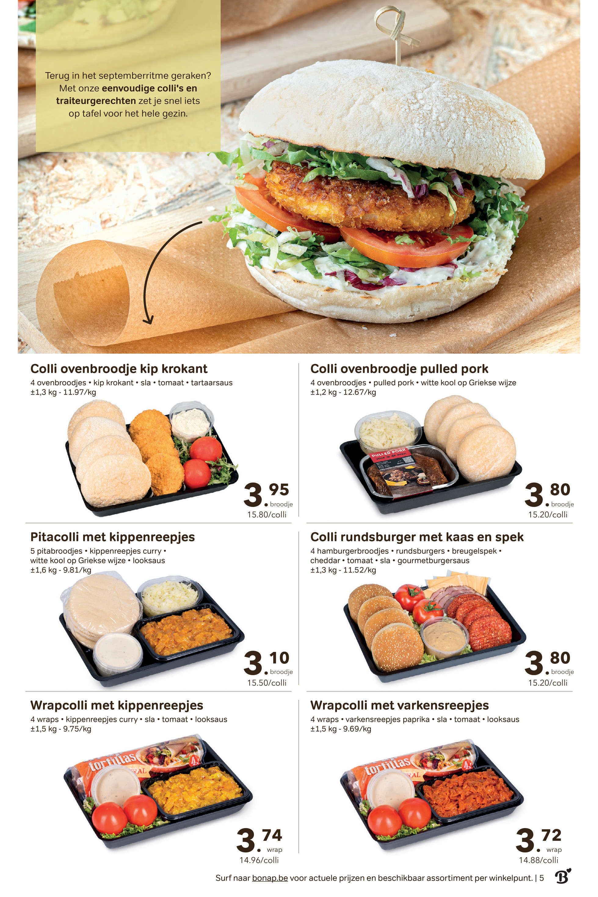 bon-ap - Bon Ap folder geldig vanaf 13/08 - 09/09 - page: 5